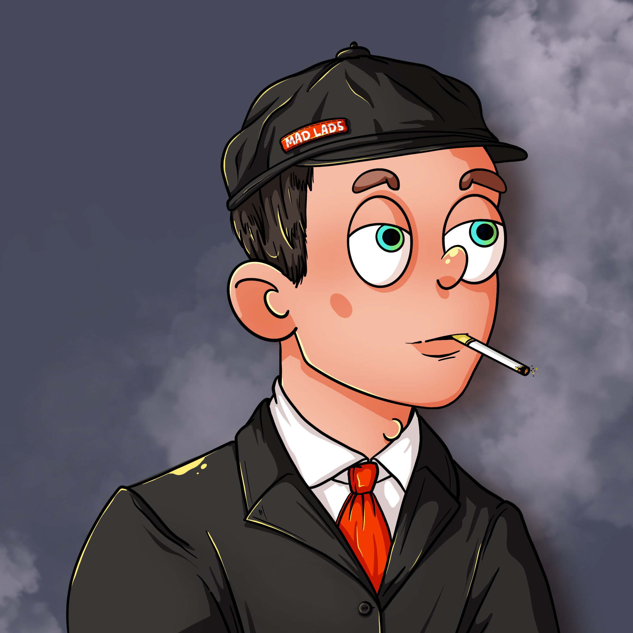THE NERDS UNIWERSE. NFT collection. Character Design — Изображение №42 — Иллюстрация на Dprofile