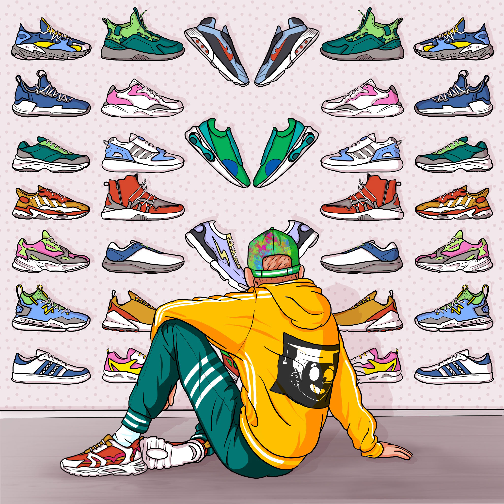 THE NERDS UNIWERSE. NFT collection. Character Design — Изображение №21 — Иллюстрация на Dprofile