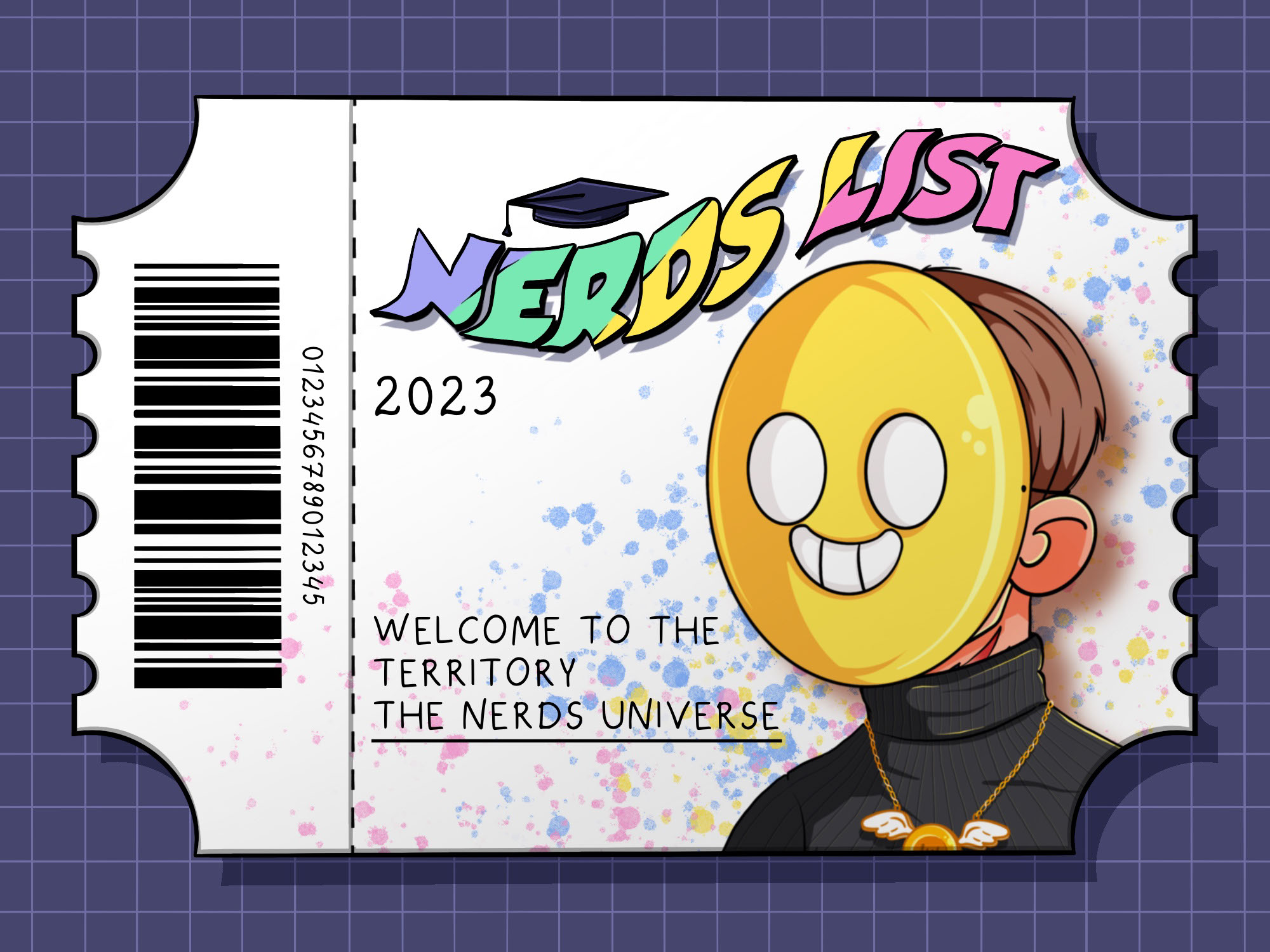 THE NERDS UNIWERSE. NFT collection. Character Design — Изображение №9 — Иллюстрация на Dprofile