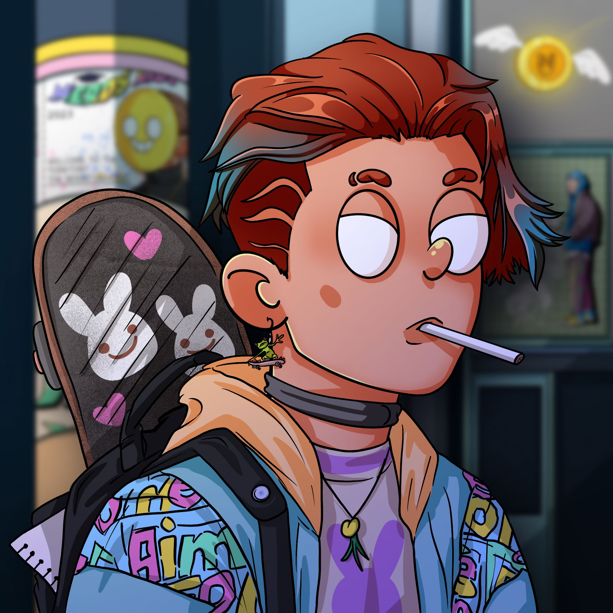 THE NERDS UNIWERSE. NFT collection. Character Design — Изображение №41 — Иллюстрация на Dprofile