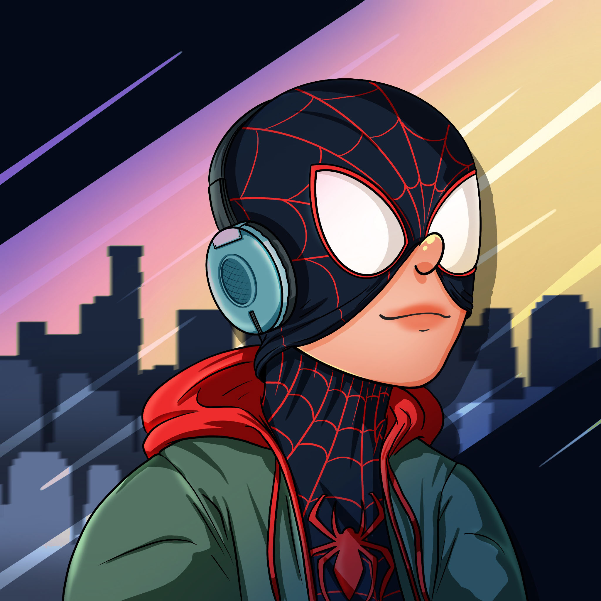 THE NERDS UNIWERSE. NFT collection. Character Design — Изображение №26 — Иллюстрация на Dprofile