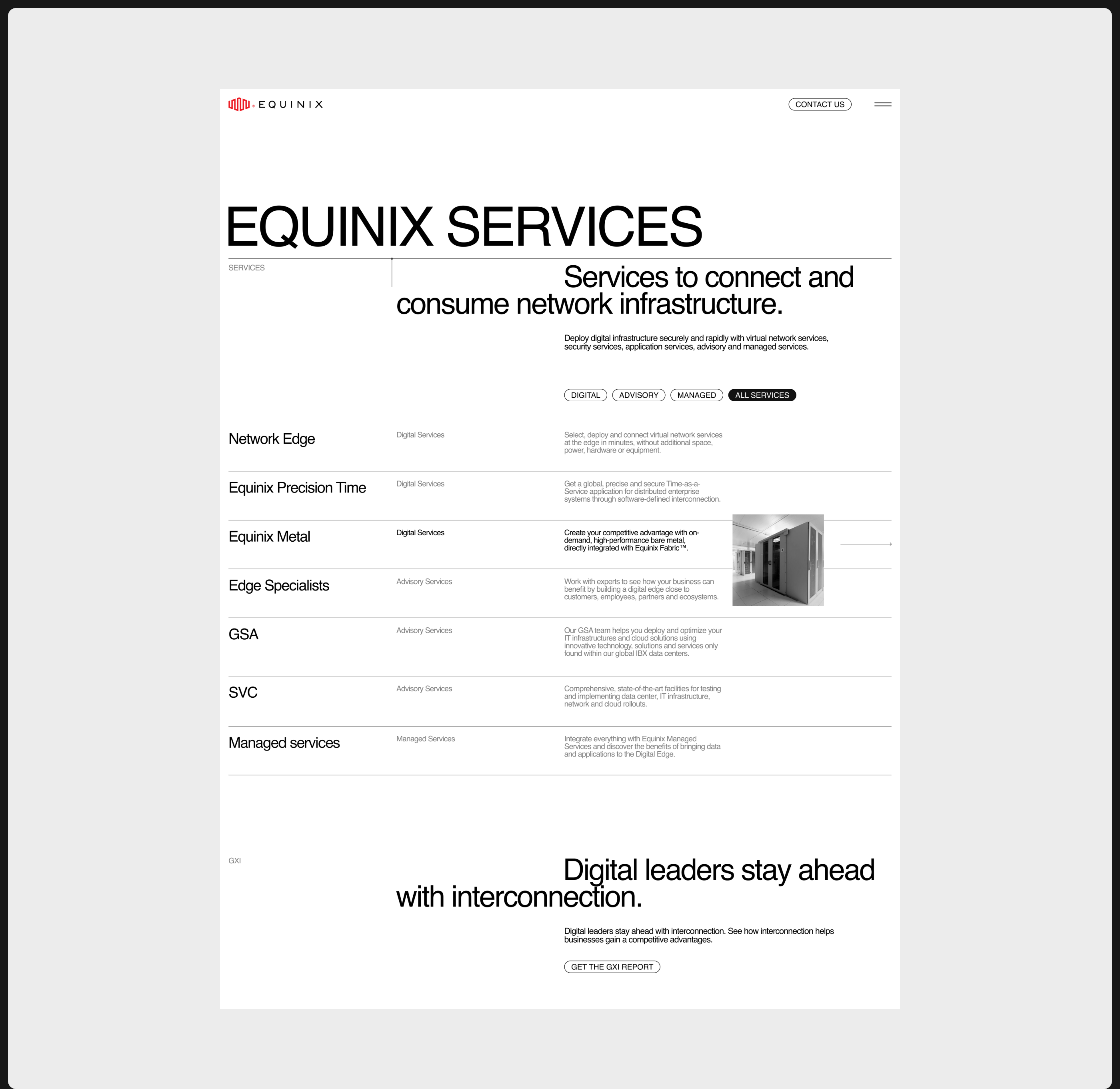 EQUINIX | Corporate website — Изображение №8 — Интерфейсы, Брендинг, Графика на Dprofile