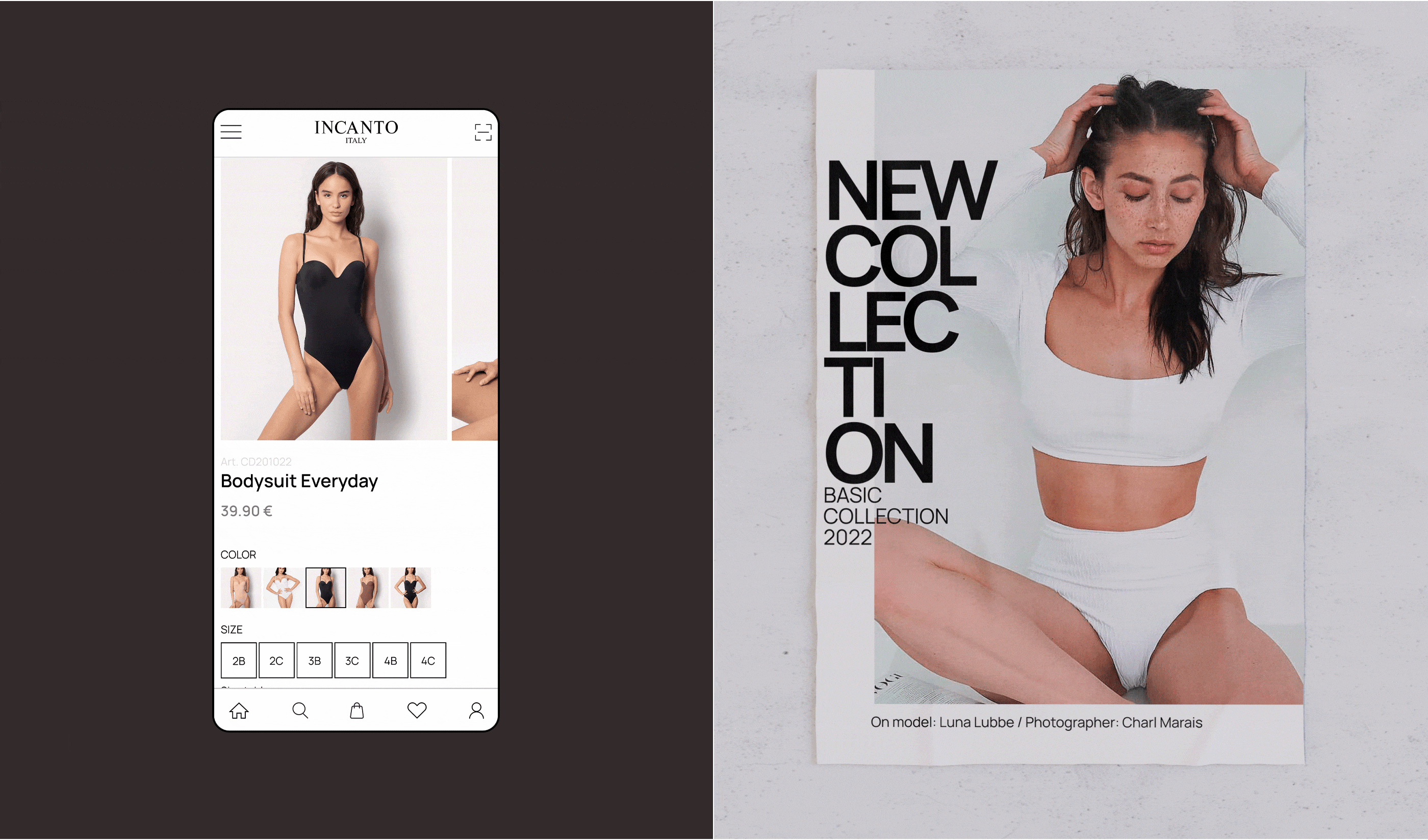 INCANTO | E-commerce redesign — Изображение №7 — Интерфейсы на Dprofile