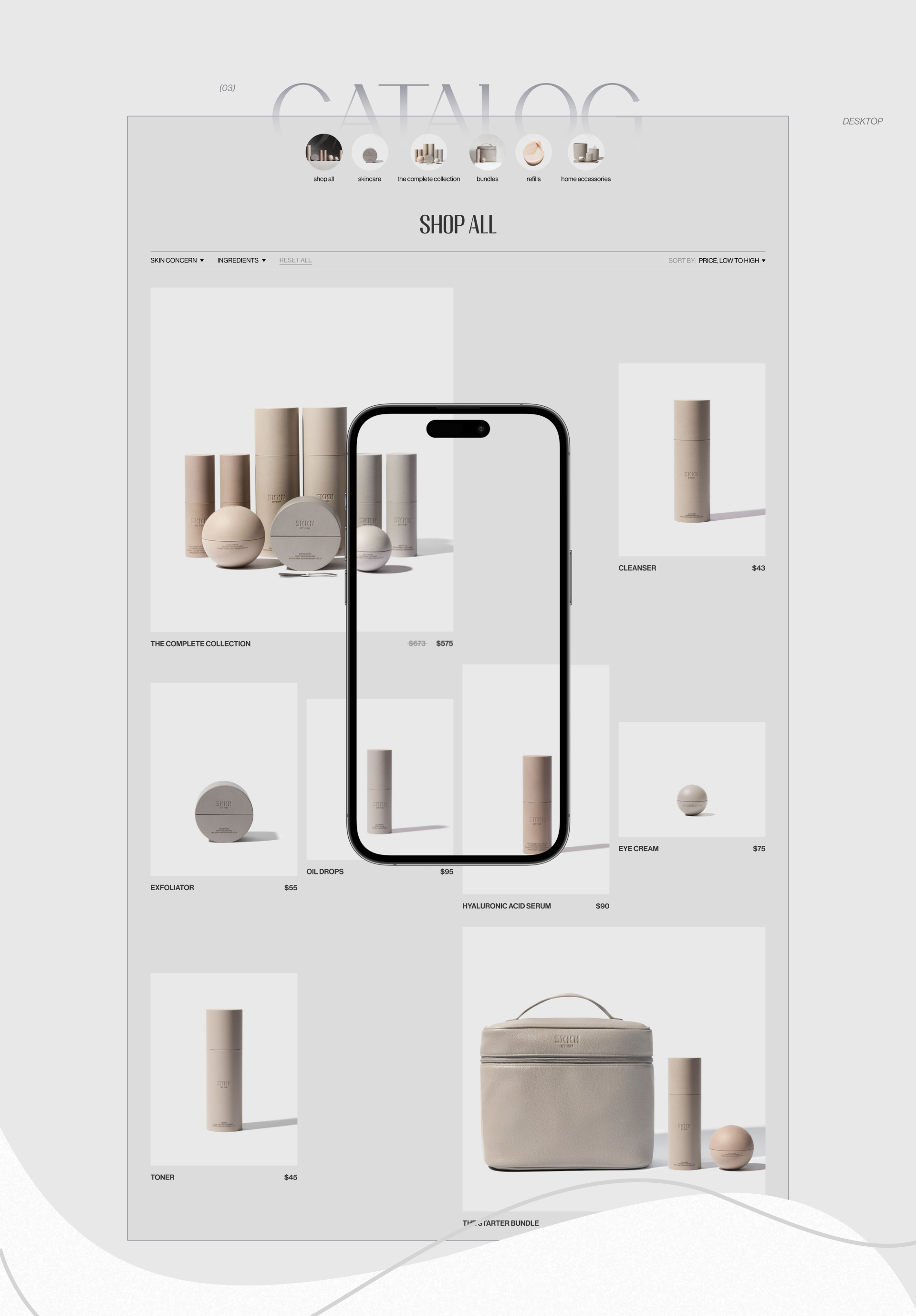 SKKN BY KIM | E-commerce redesign — Изображение №7 — Интерфейсы на Dprofile