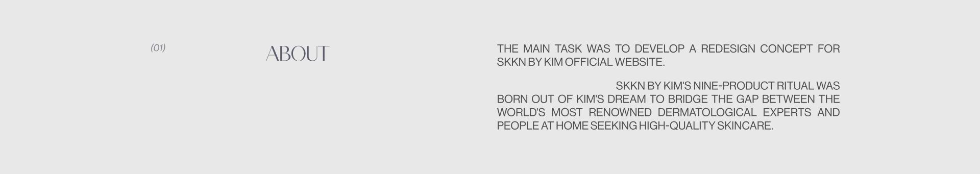 SKKN BY KIM | E-commerce redesign — Изображение №2 — Интерфейсы на Dprofile