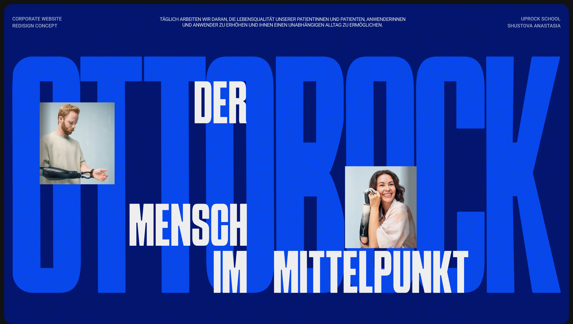 OTTOBOCK | Corporate Redesign — Изображение №1 — Интерфейсы, Анимация на Dprofile