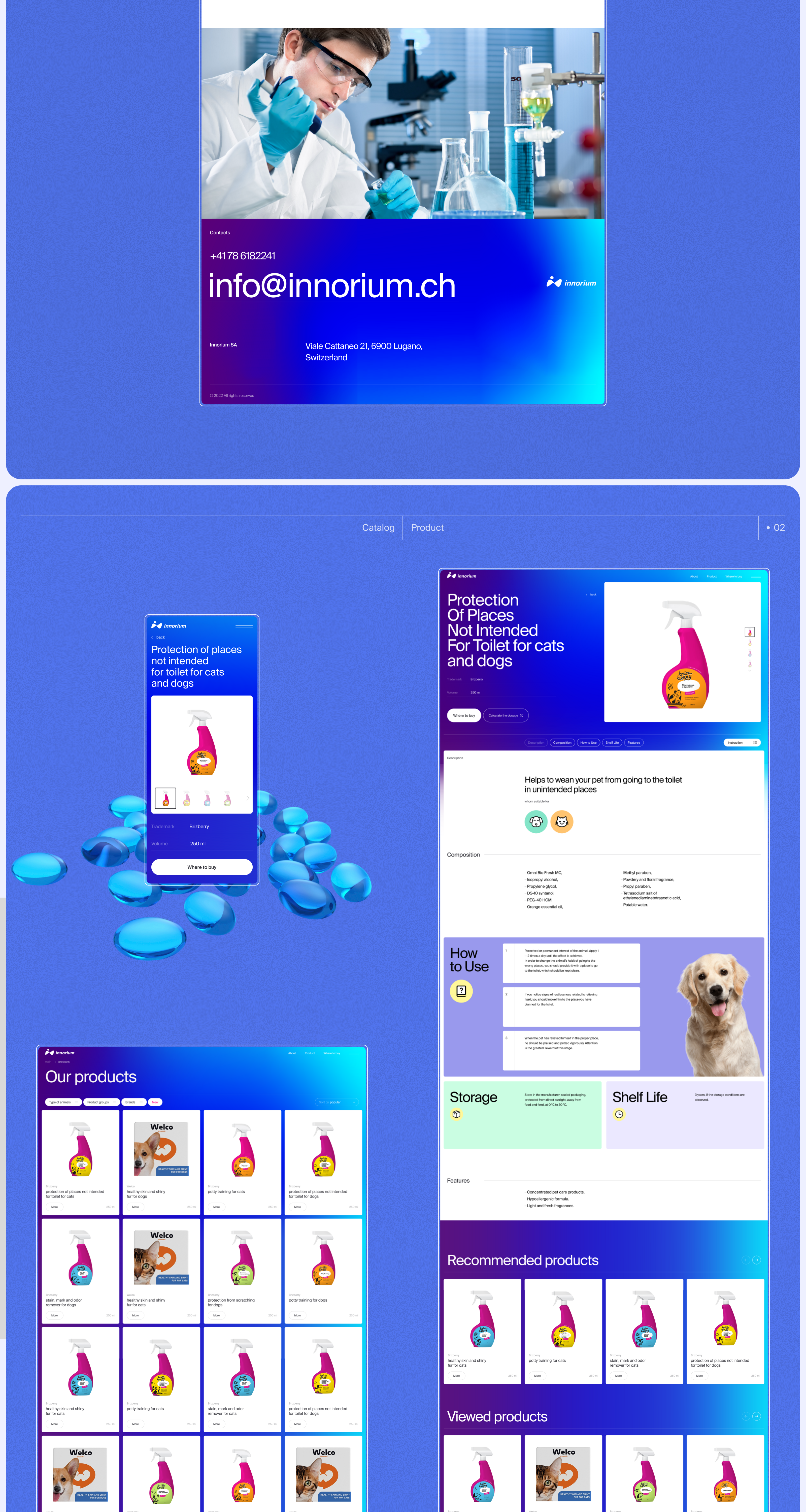 INNORIUM — Изображение №3 — Интерфейсы на Dprofile