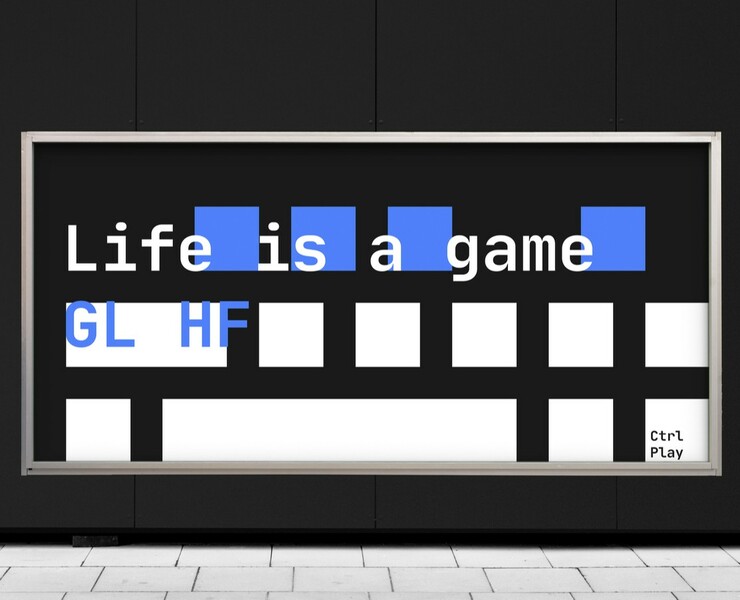 Ctrl Play — Брендинг, Графика на Dprofile
