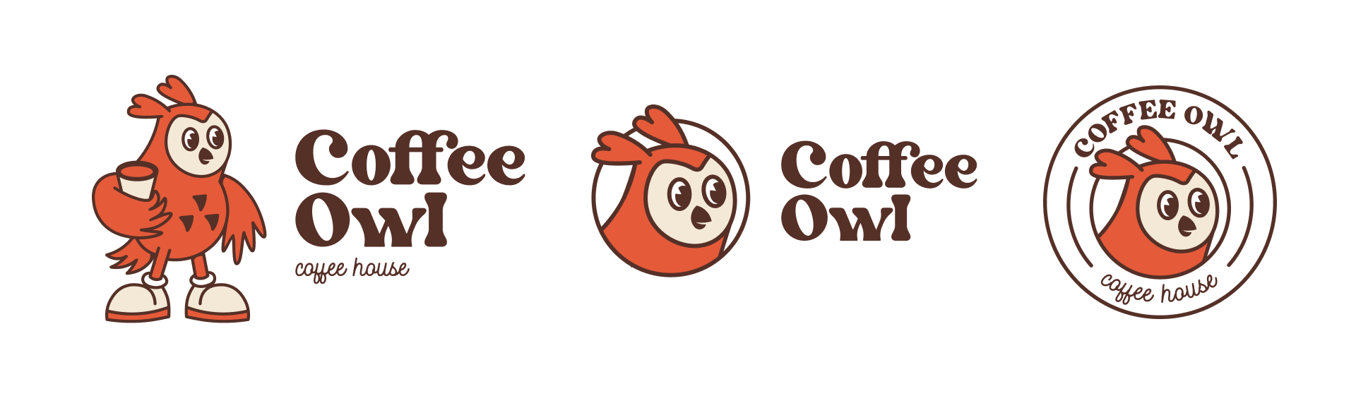 Coffee owl | Кофейня — Изображение №2 — Брендинг, Графика на Dprofile