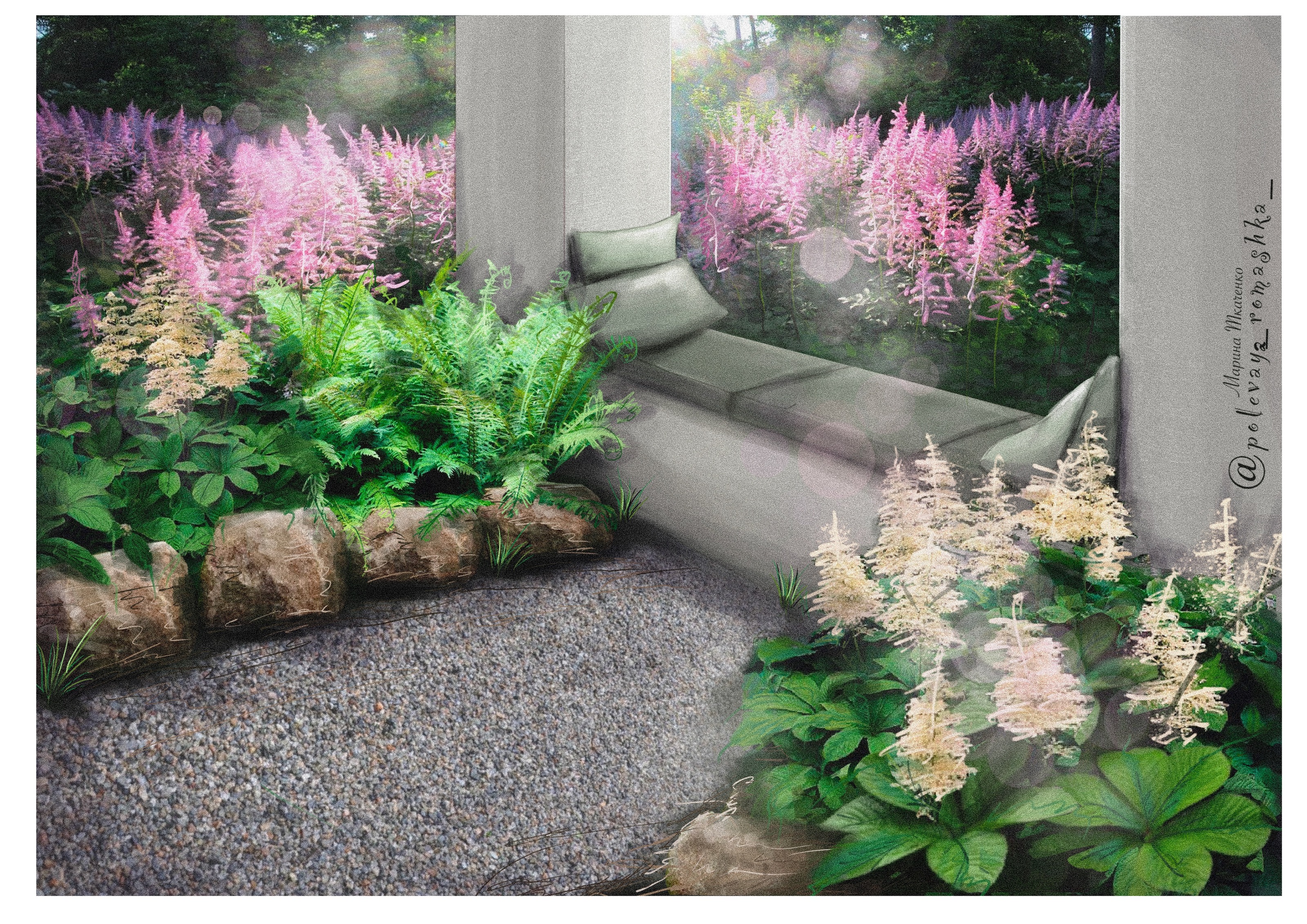 Серия ландшафтных скетчей — Изображение №4 — Иллюстрация, Графика на Dprofile