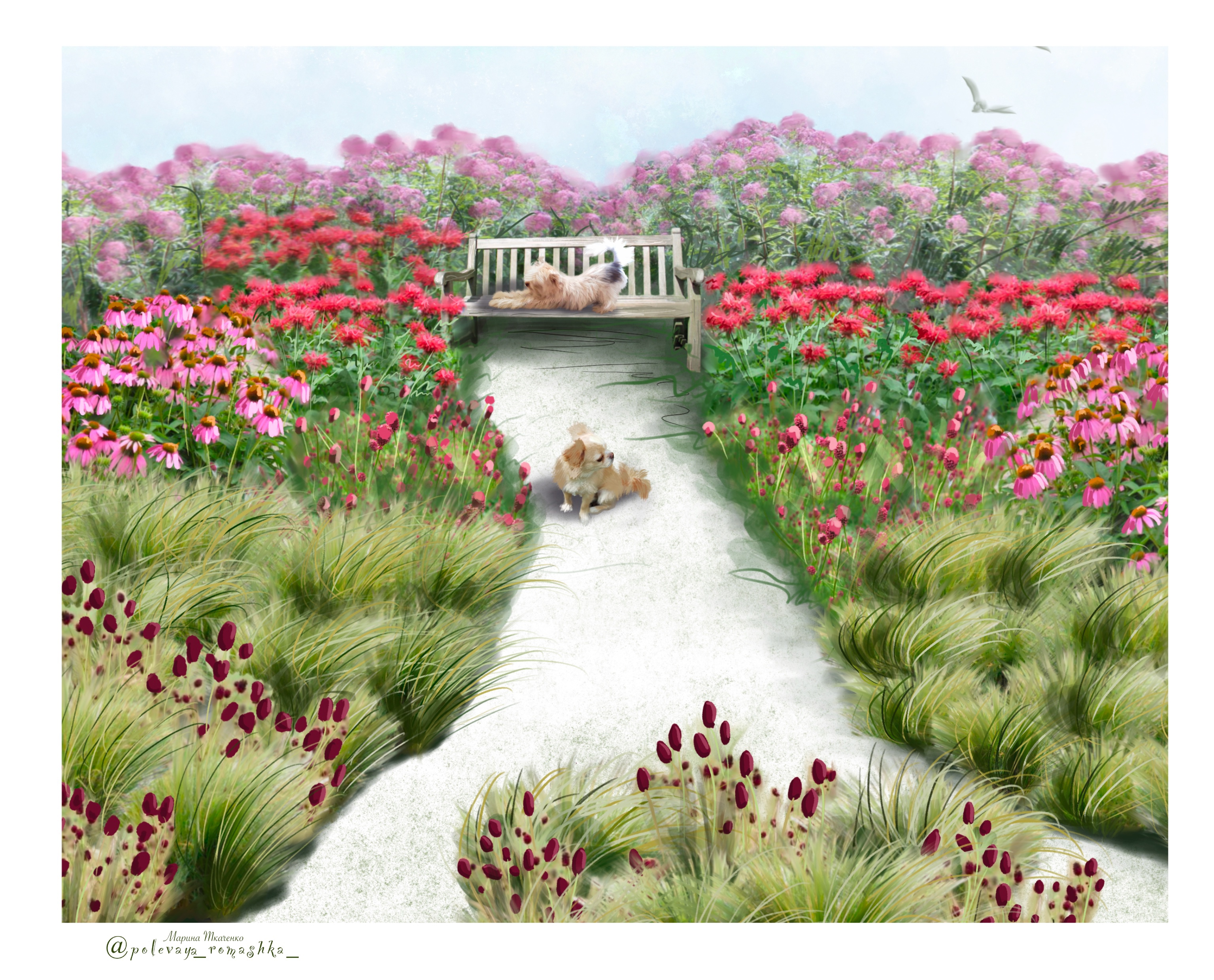 Серия ландшафтных скетчей — Изображение №2 — Иллюстрация, Графика на Dprofile