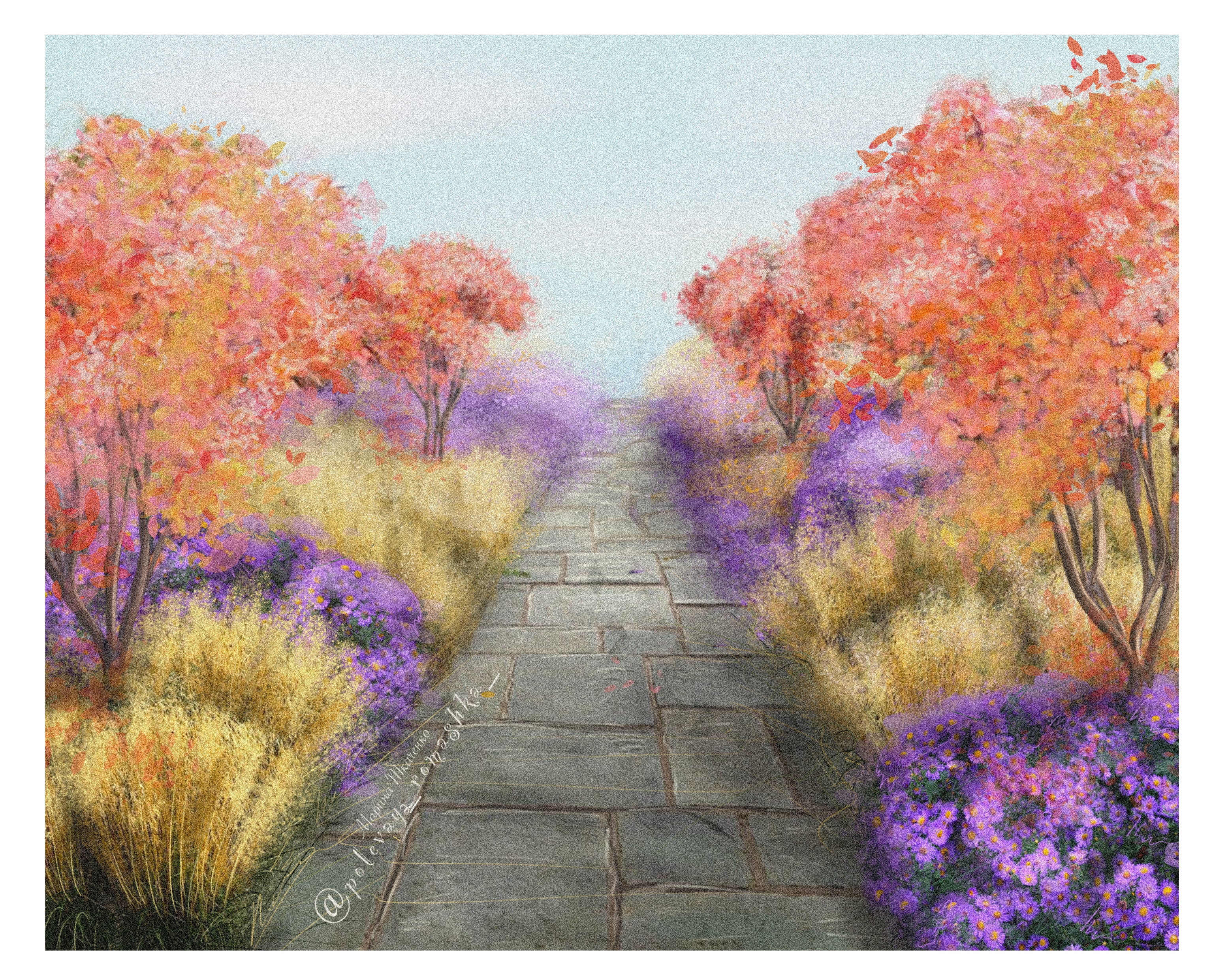 Серия ландшафтных скетчей — Изображение №8 — Иллюстрация, Графика на Dprofile