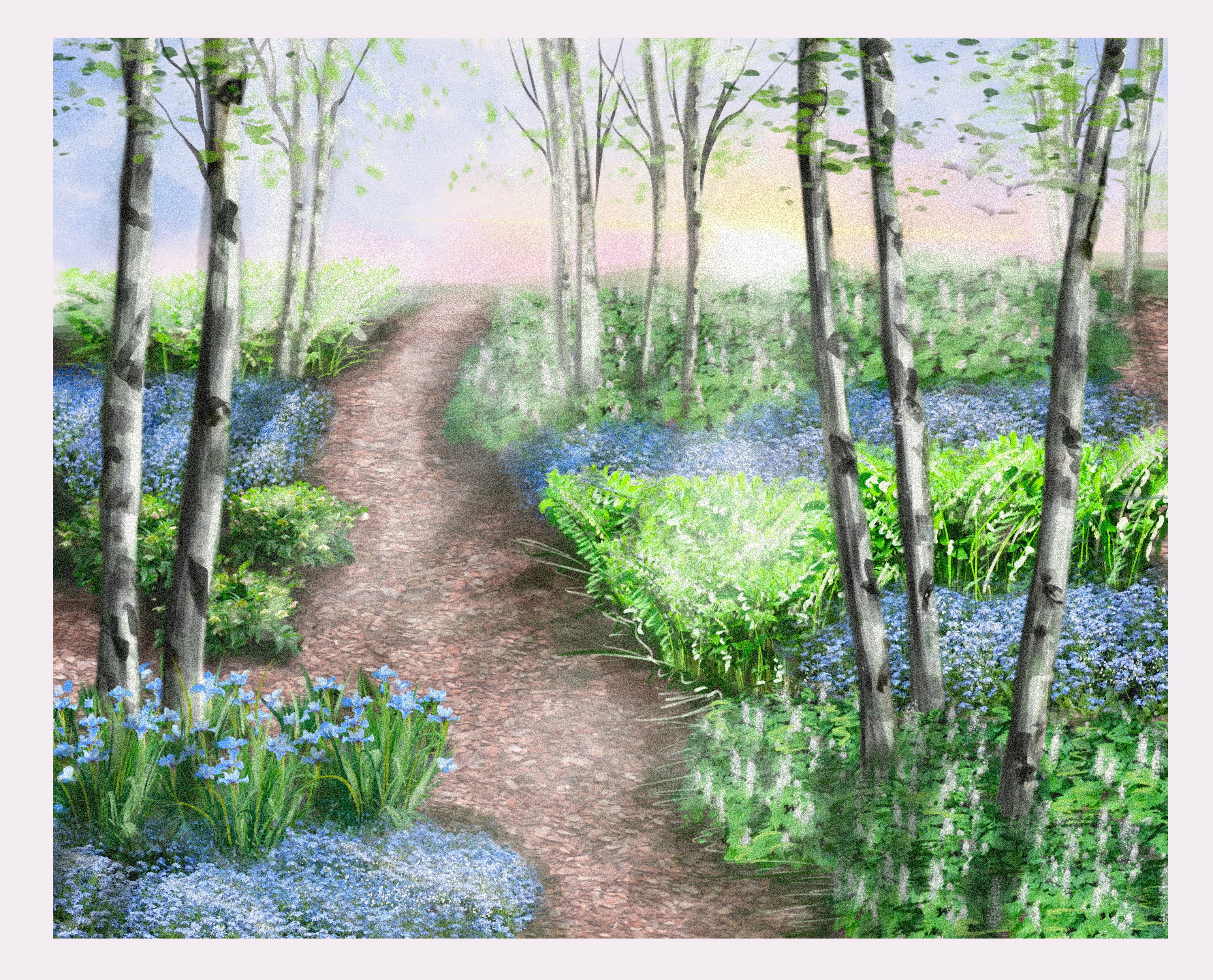 Серия ландшафтных скетчей — Изображение №3 — Иллюстрация, Графика на Dprofile