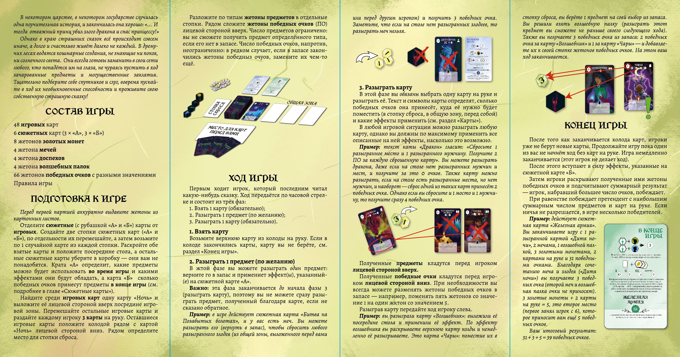Редизайн настольной игры "Страшные сказки" — Изображение №38 — Иллюстрация на Dprofile