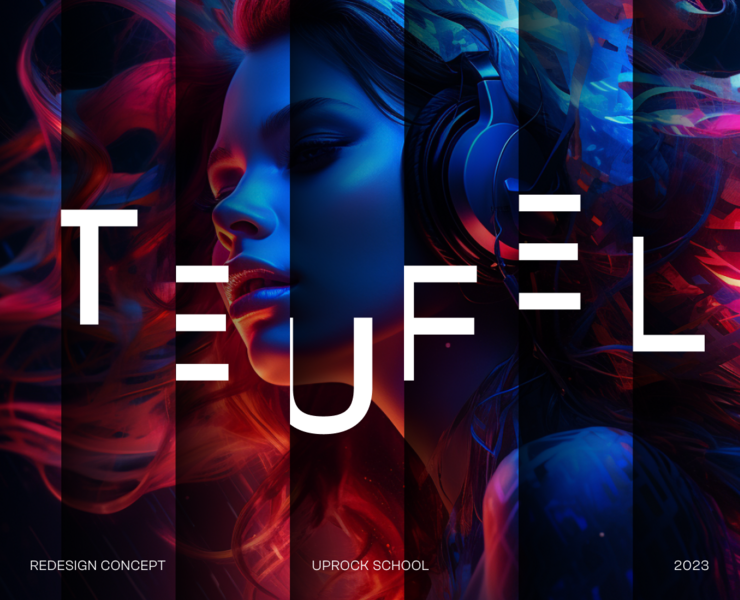 TEUFEL | Redesign concept — Интерфейсы, Графика на Dprofile