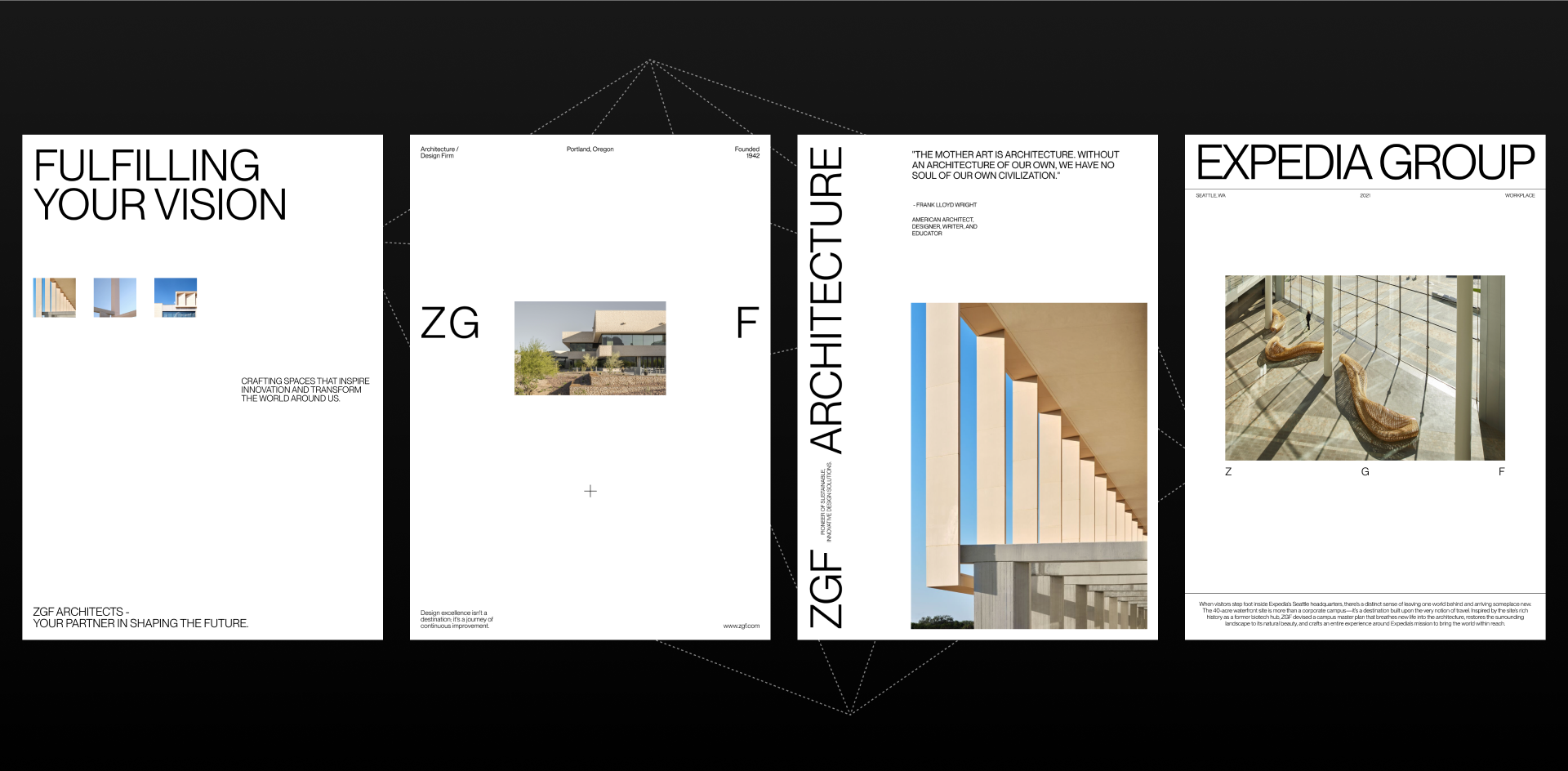 ZGF Architects | Corporate Website — Изображение №5 — Интерфейсы, Анимация на Dprofile