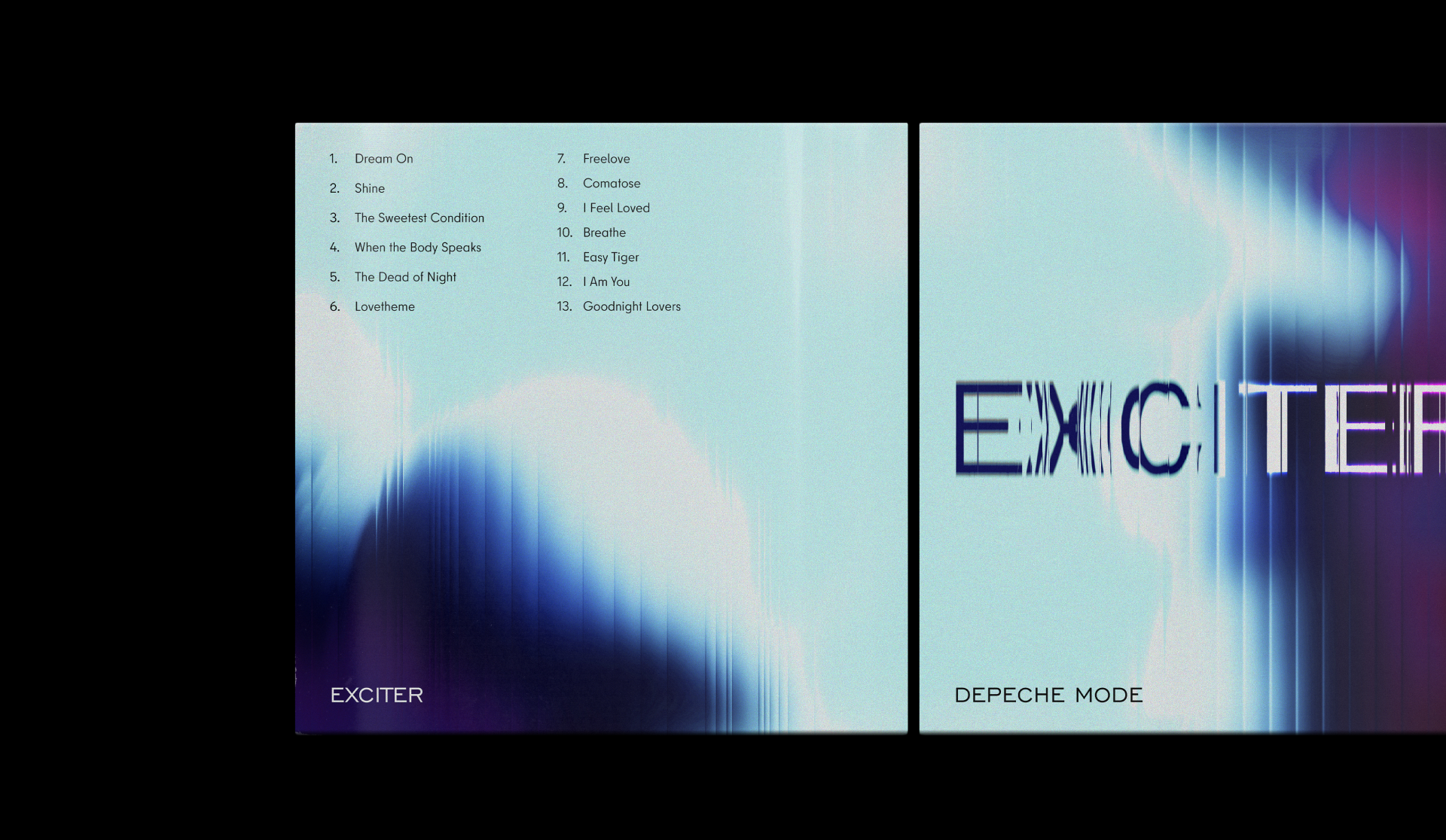 Exciter Depeche Mode | Album cover — Изображение №2 — Графика на Dprofile