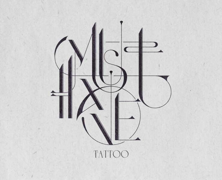Musthave tattoo | brand identity — Брендинг, Графика на Dprofile