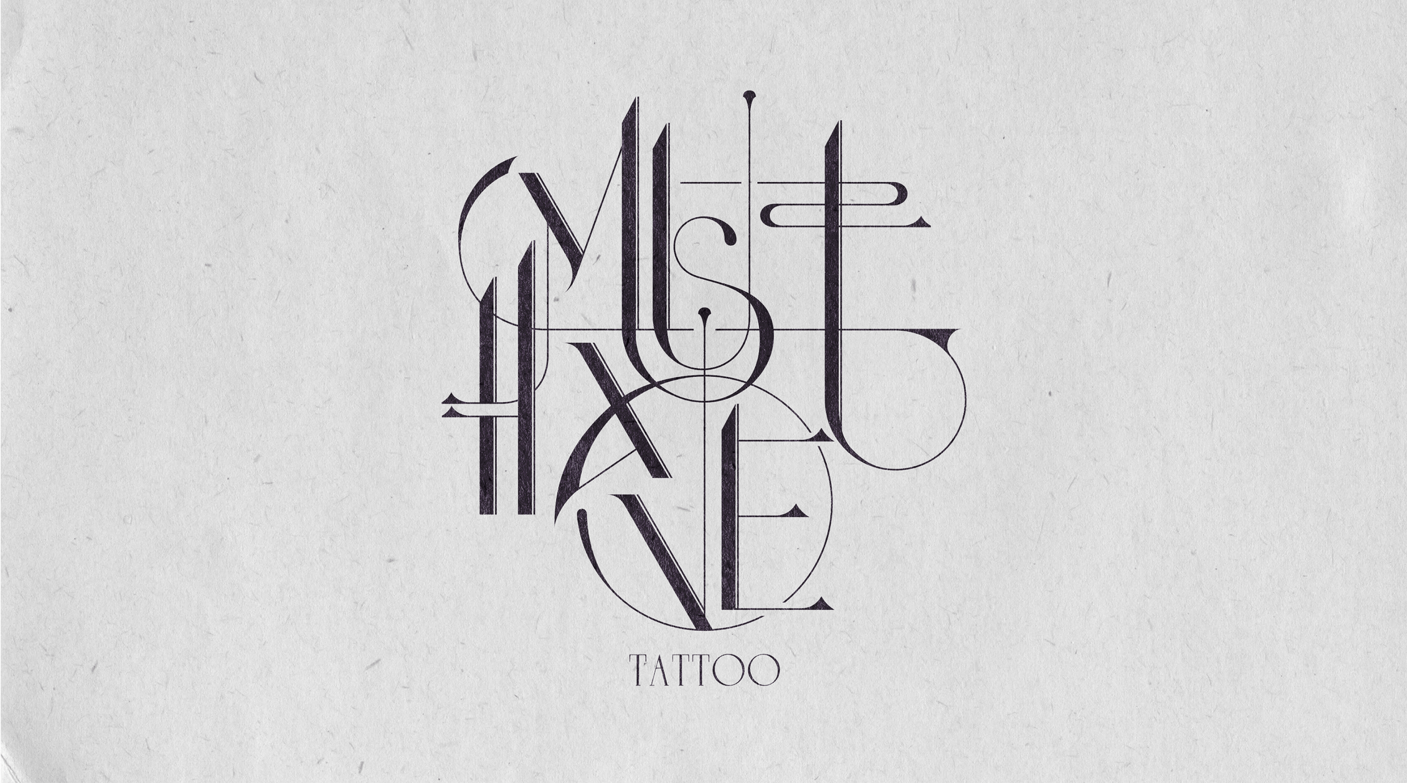 Musthave tattoo | brand identity — Изображение №1 — Брендинг, Графика на Dprofile
