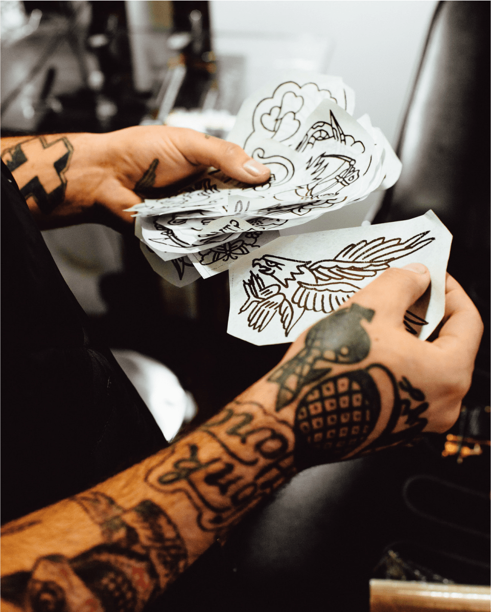 Musthave tattoo | brand identity — Изображение №6 — Брендинг, Графика на Dprofile