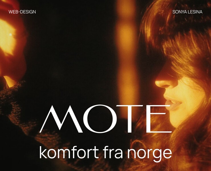 MOTE | CLOTHES E-COMMERCE на Dprofile
