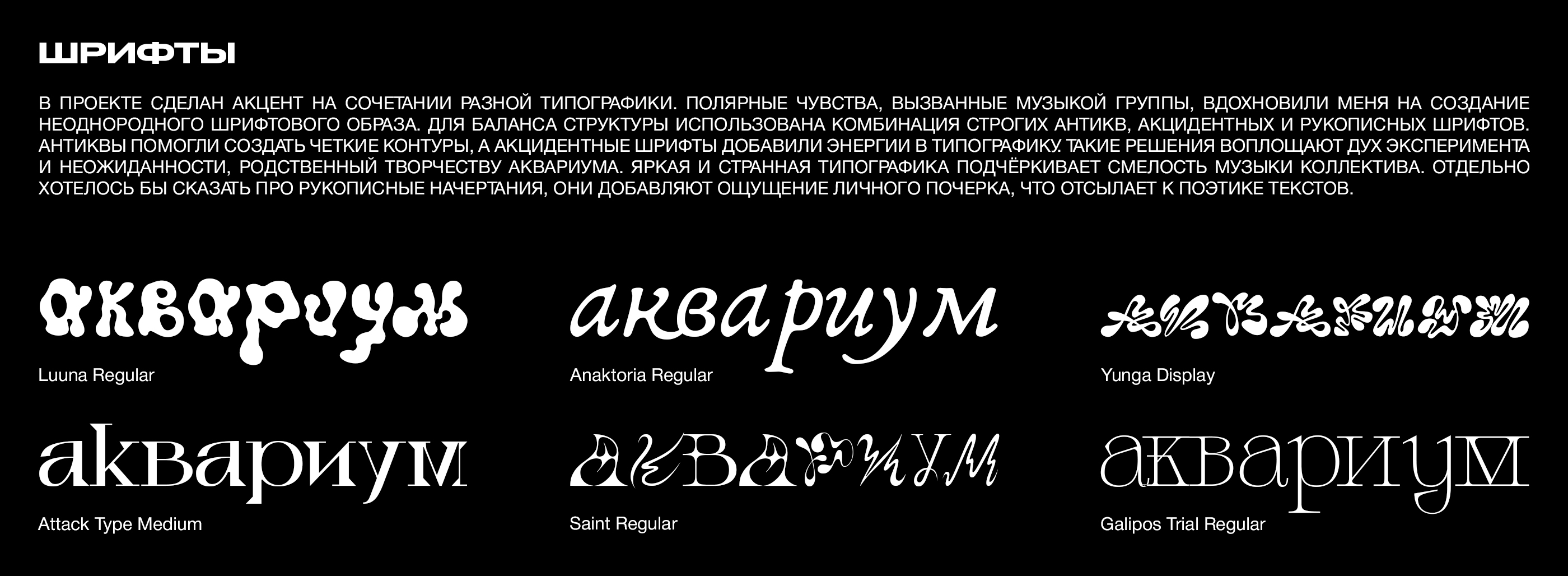 AQUARIUM® [Alternative Merch] — Изображение №13 — Графика на Dprofile