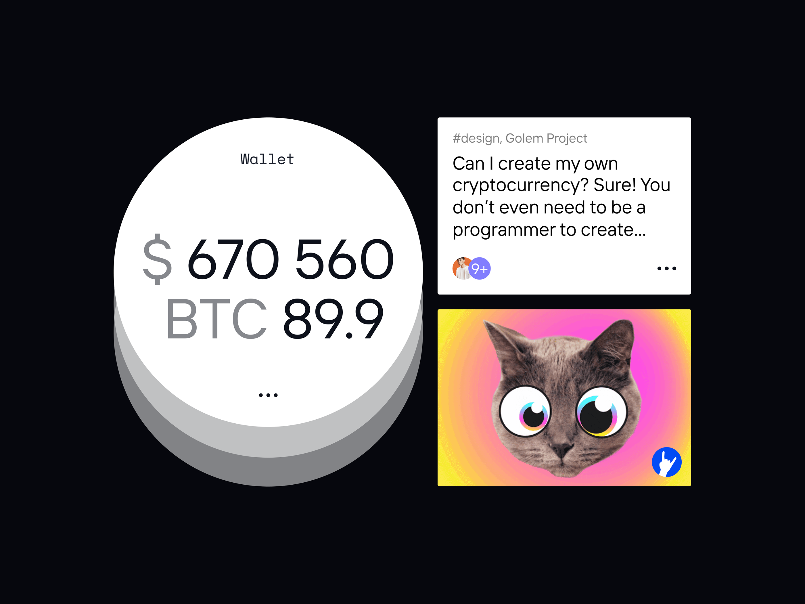 MoonHub. Платформа криптоагрегатор. — Изображение №8 — Интерфейсы, Брендинг на Dprofile