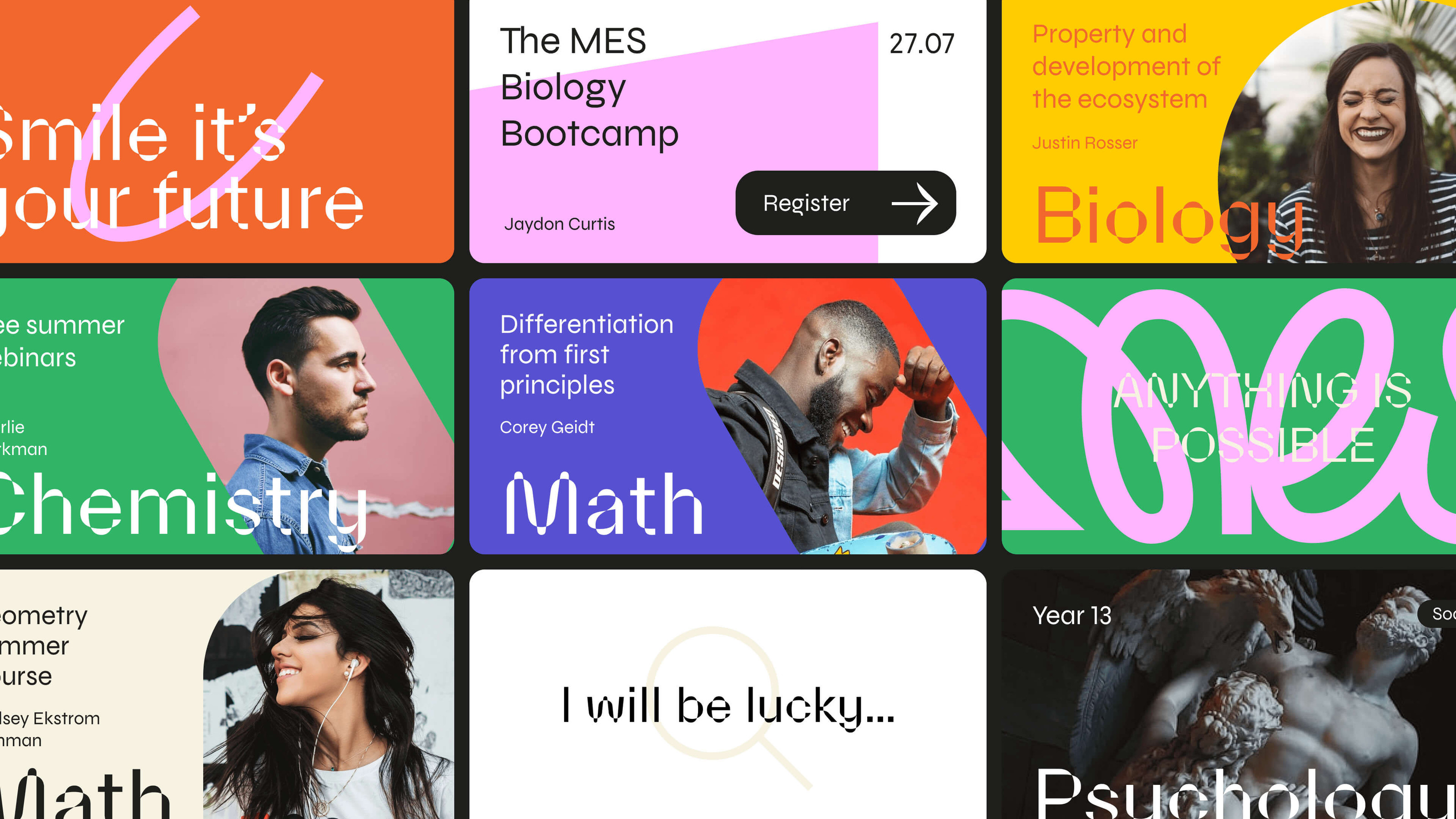 MES. Learning is trending — Изображение №10 — Интерфейсы, Брендинг на Dprofile