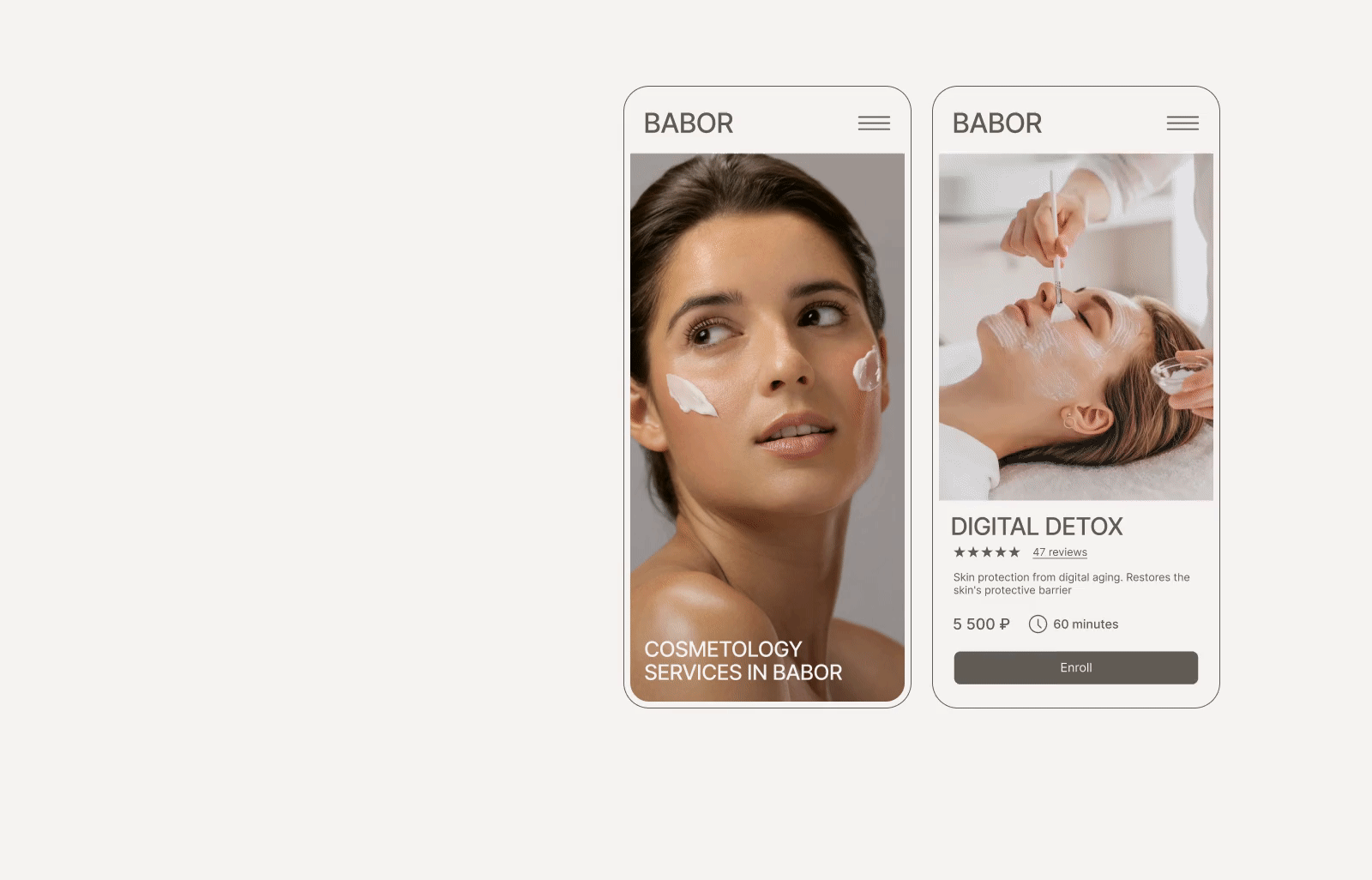 Дизайн сайта салона красоты — Изображение №7 — Интерфейсы на Dprofile