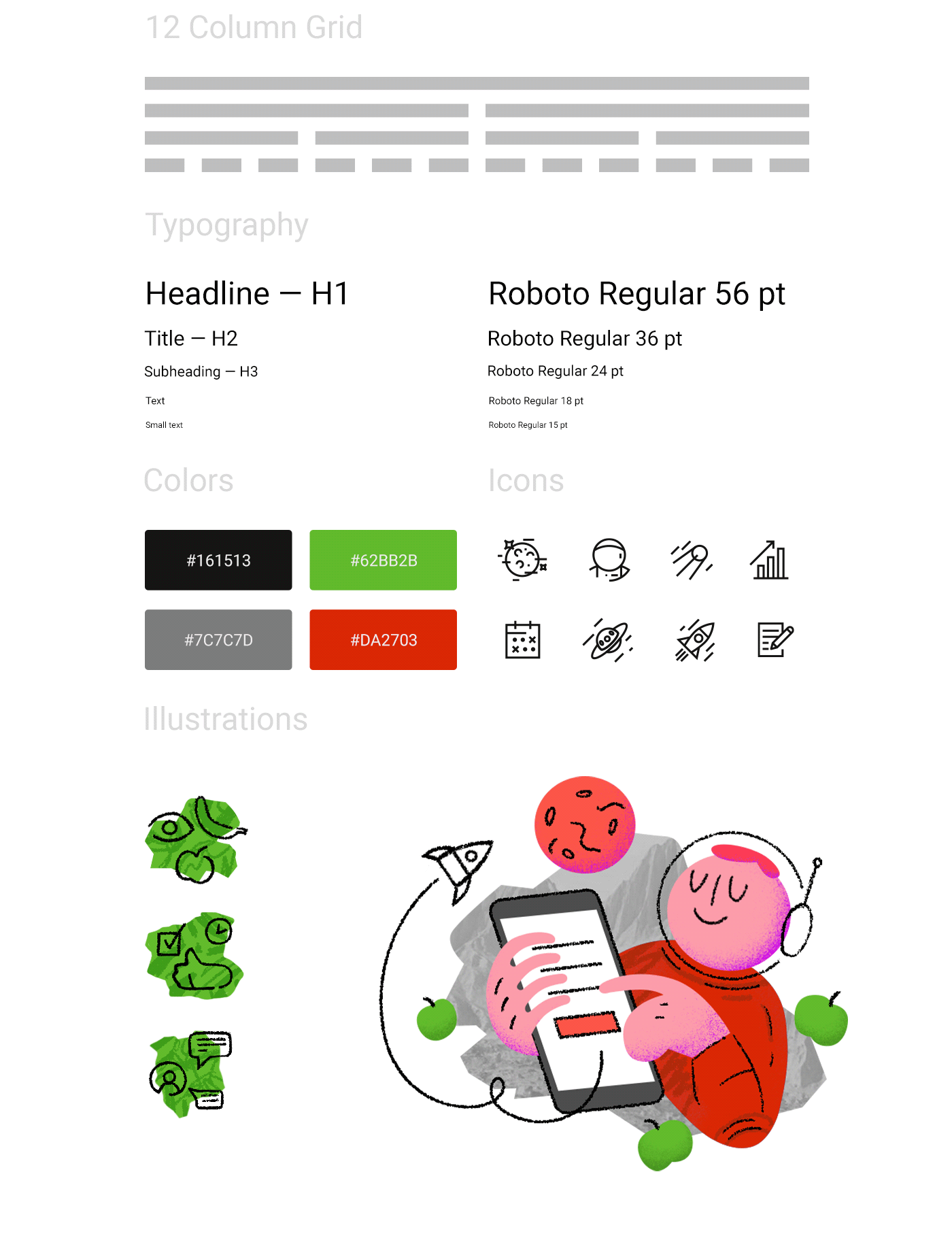 Landing Page Apples of Mars. Free Concept. — Изображение №11 — Интерфейсы, Анимация на Dprofile