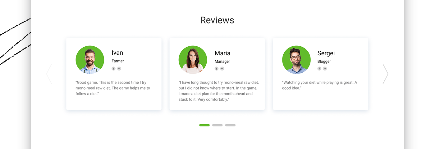 Landing Page Apples of Mars. Free Concept. — Изображение №9 — Интерфейсы, Анимация на Dprofile
