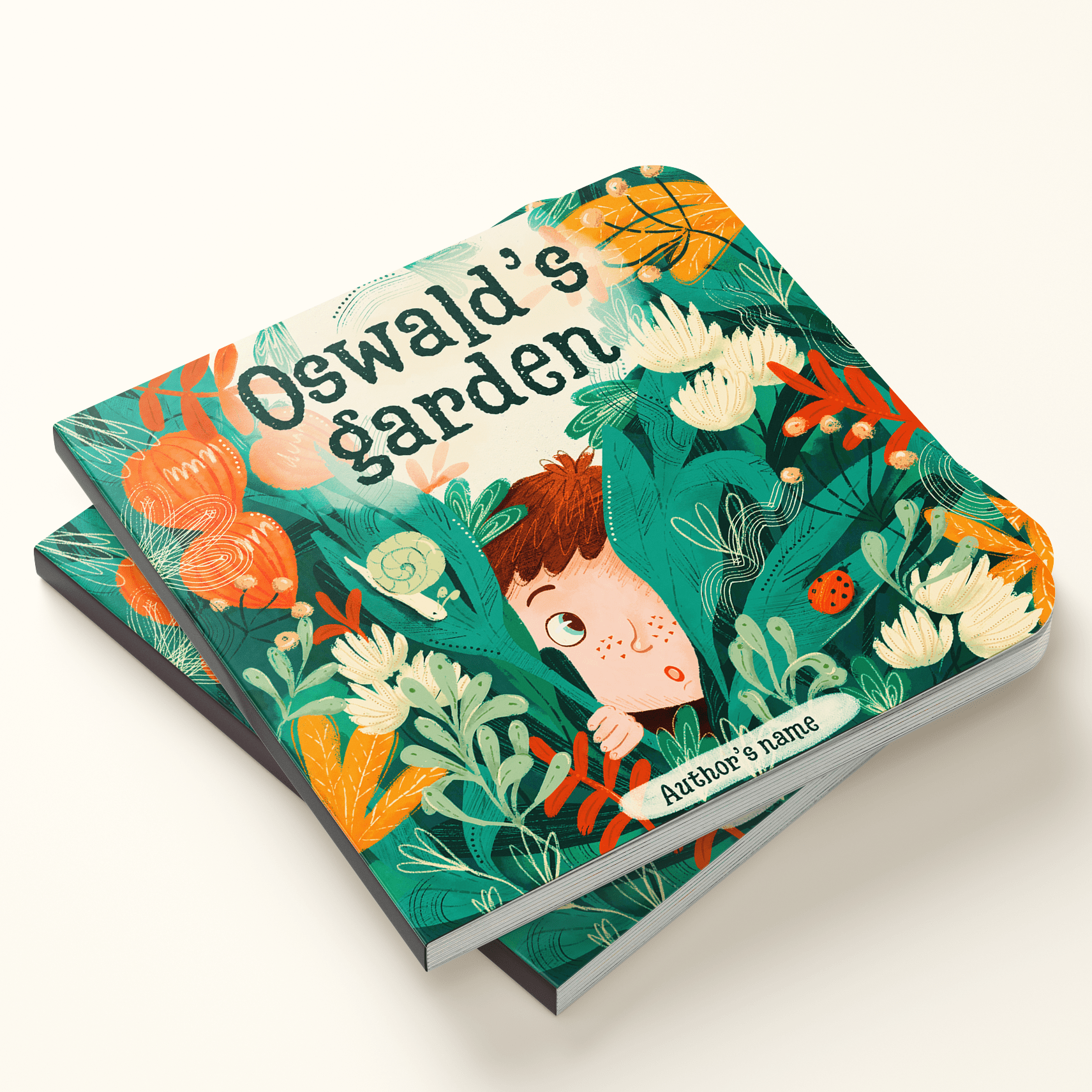 Children Book Cover Oswald's Garden — Изображение №3 — Брендинг, Иллюстрация на Dprofile