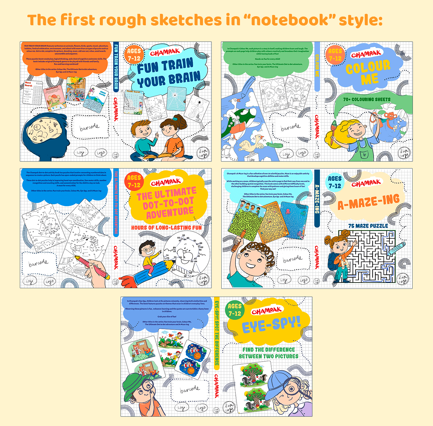 Cover series for children's books — Изображение №3 — Брендинг, Иллюстрация на Dprofile