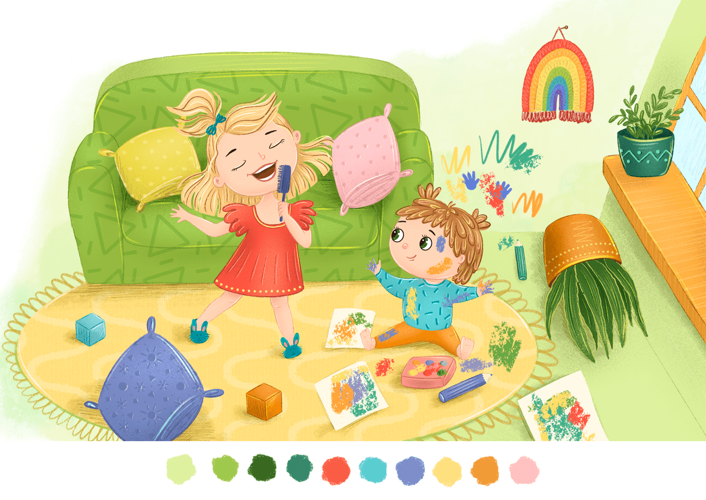 Illustrations for children's book — Изображение №16 — Иллюстрация на Dprofile