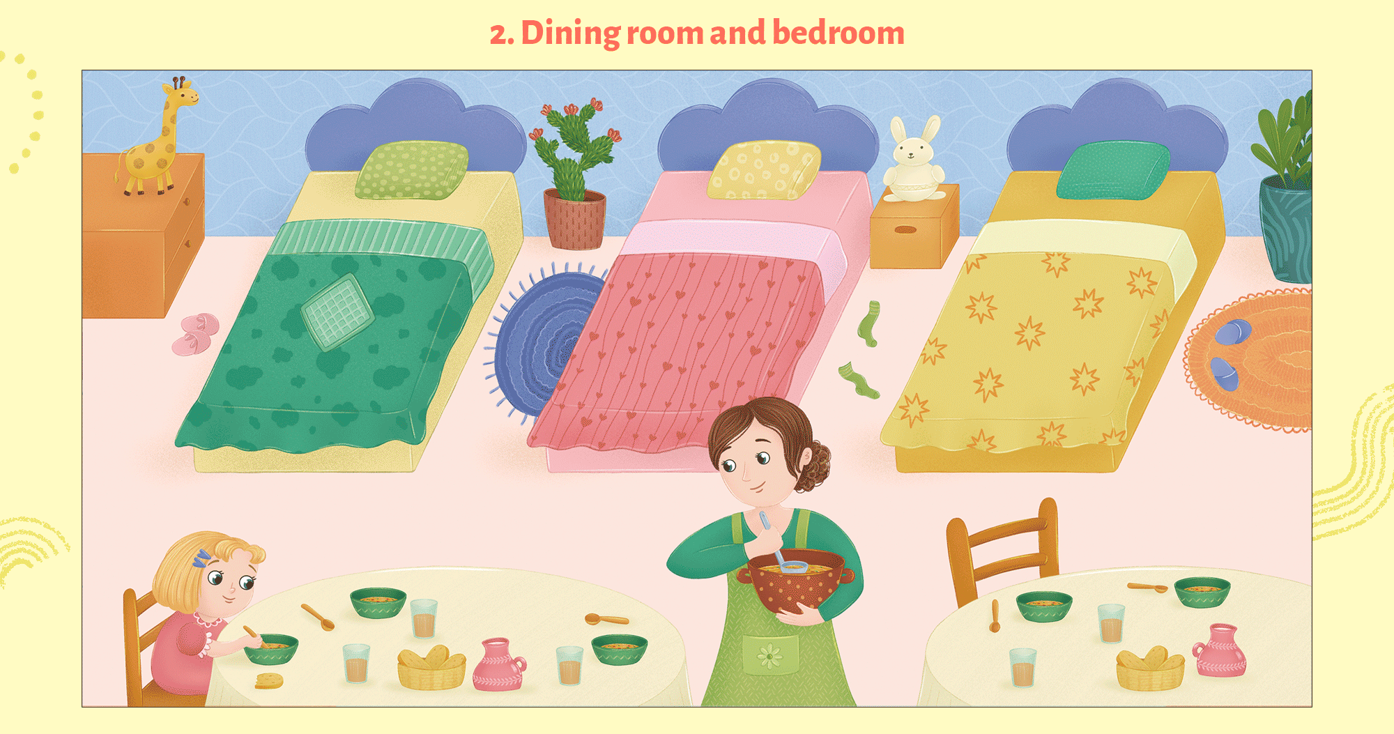 Children's magnet board game "Kindergarten" — Изображение №4 — Иллюстрация на Dprofile