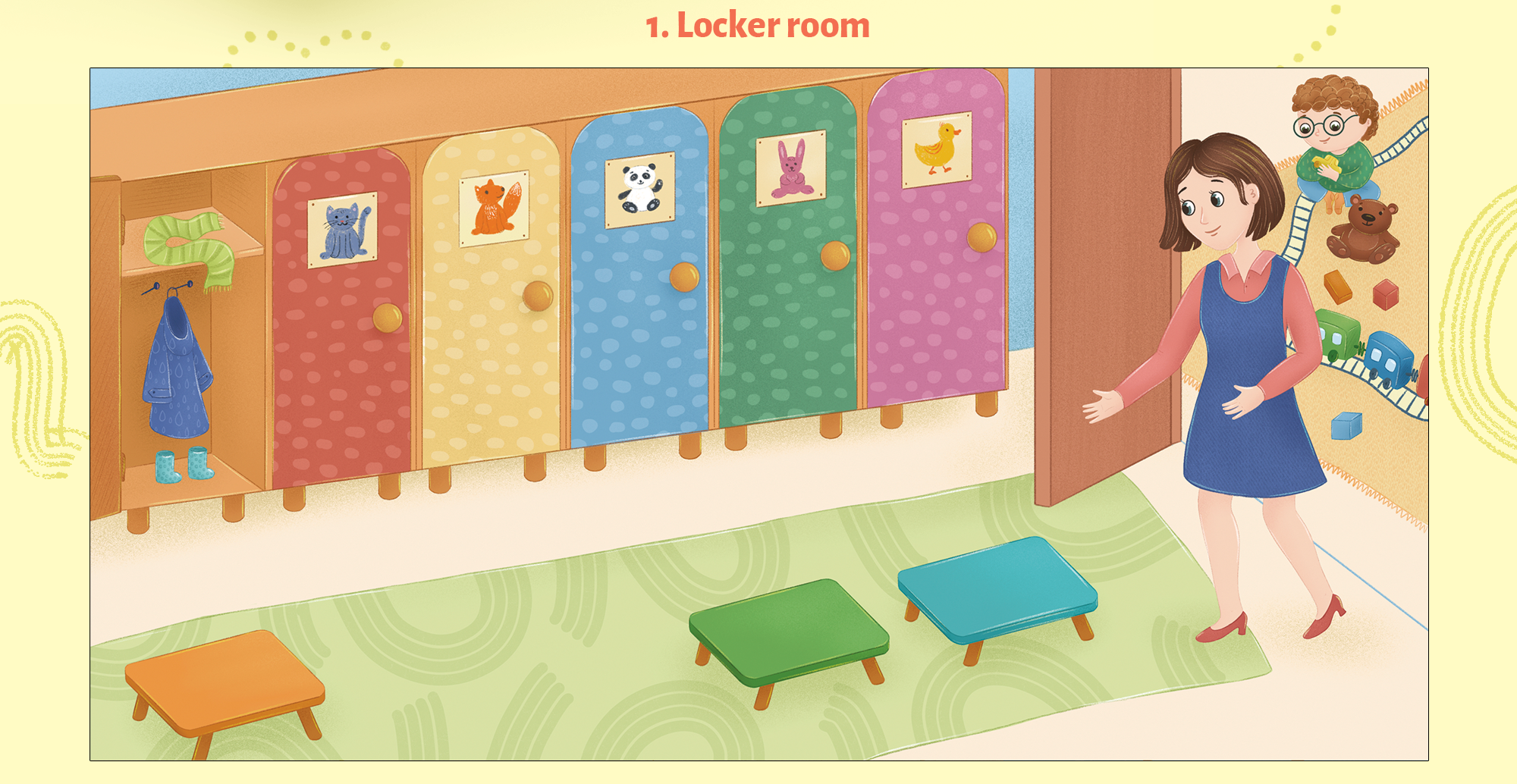 Children's magnet board game "Kindergarten" — Изображение №2 — Иллюстрация на Dprofile