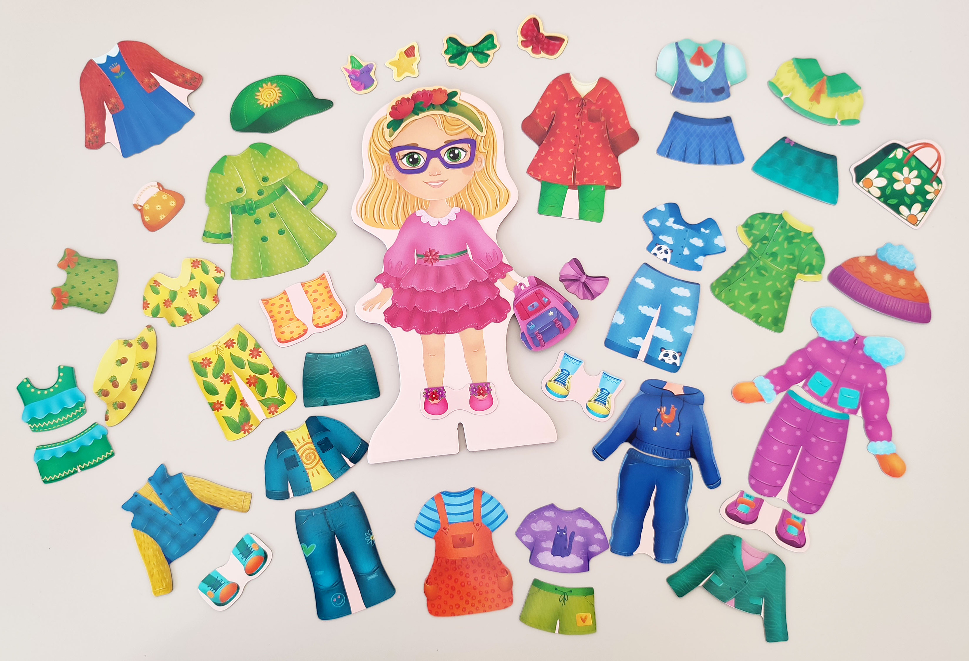 Magnetic Dress-Up Doll — Изображение №6 — Иллюстрация на Dprofile