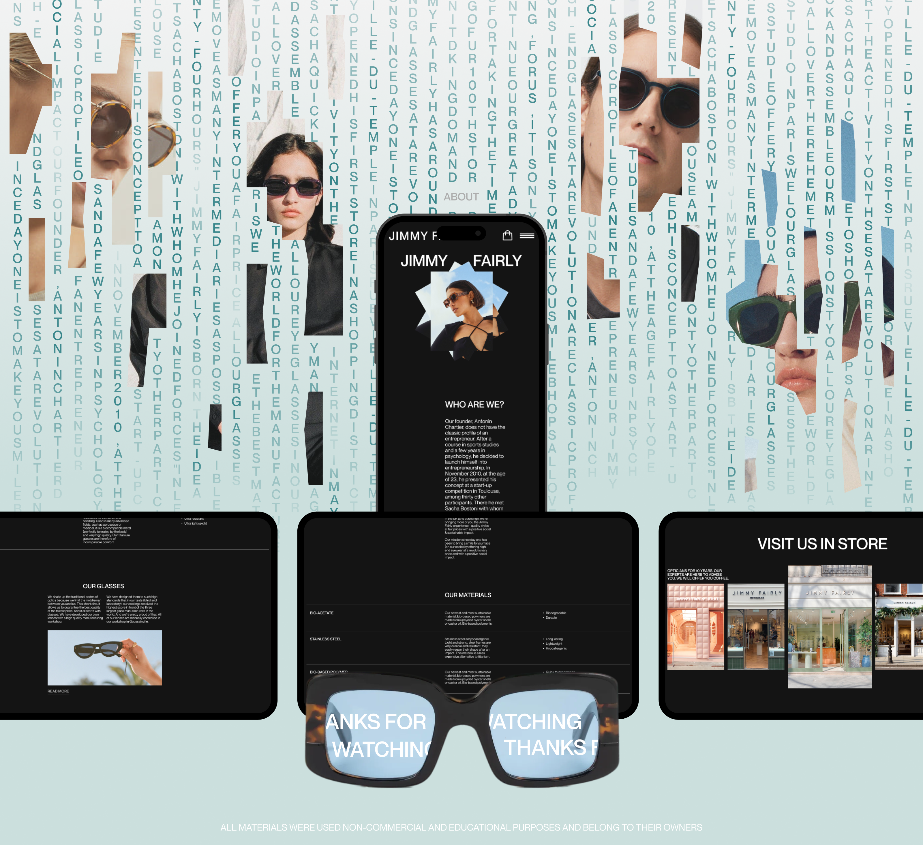 JIMMY FAIRLY| E-commerce redesign — Изображение №9 — Интерфейсы, Брендинг на Dprofile