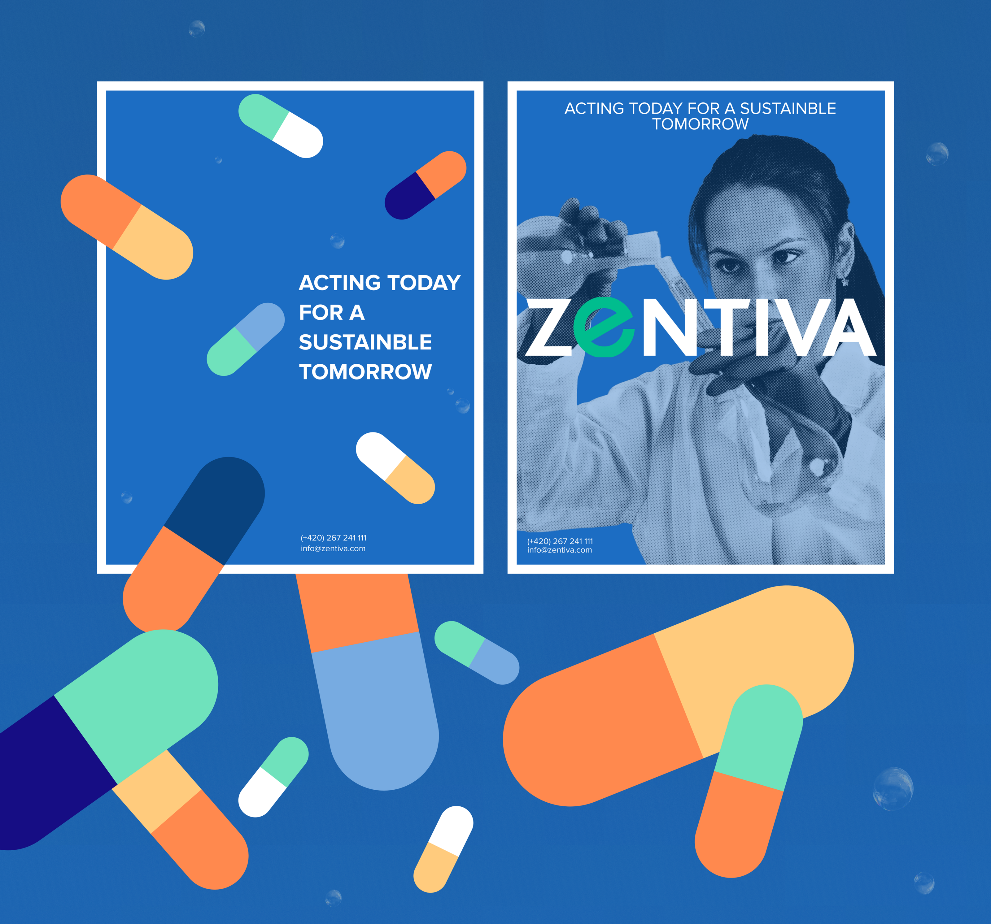ZENTIVA | Redesign concept — Изображение №6 — Интерфейсы, Брендинг на Dprofile