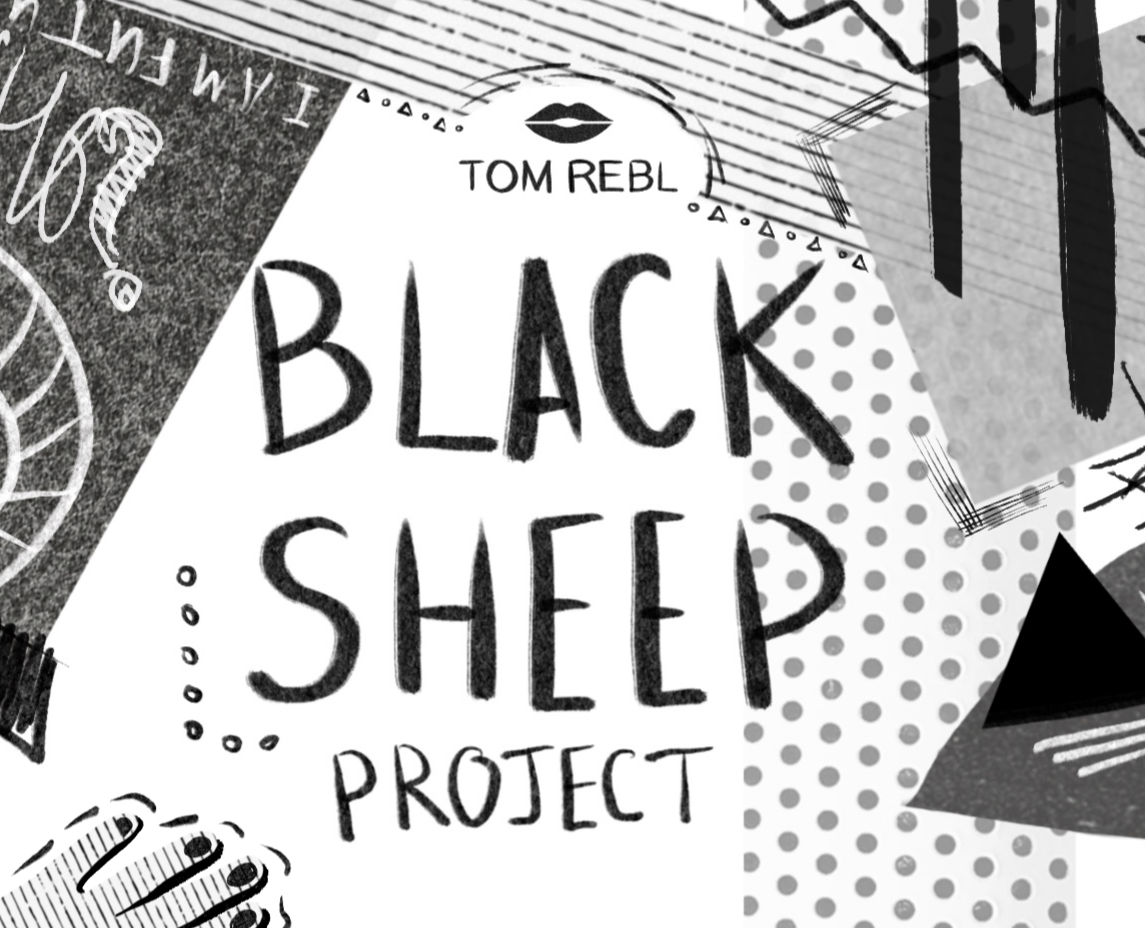 Коллажи для fashion проекта BLACK SHEEP на Dprofile