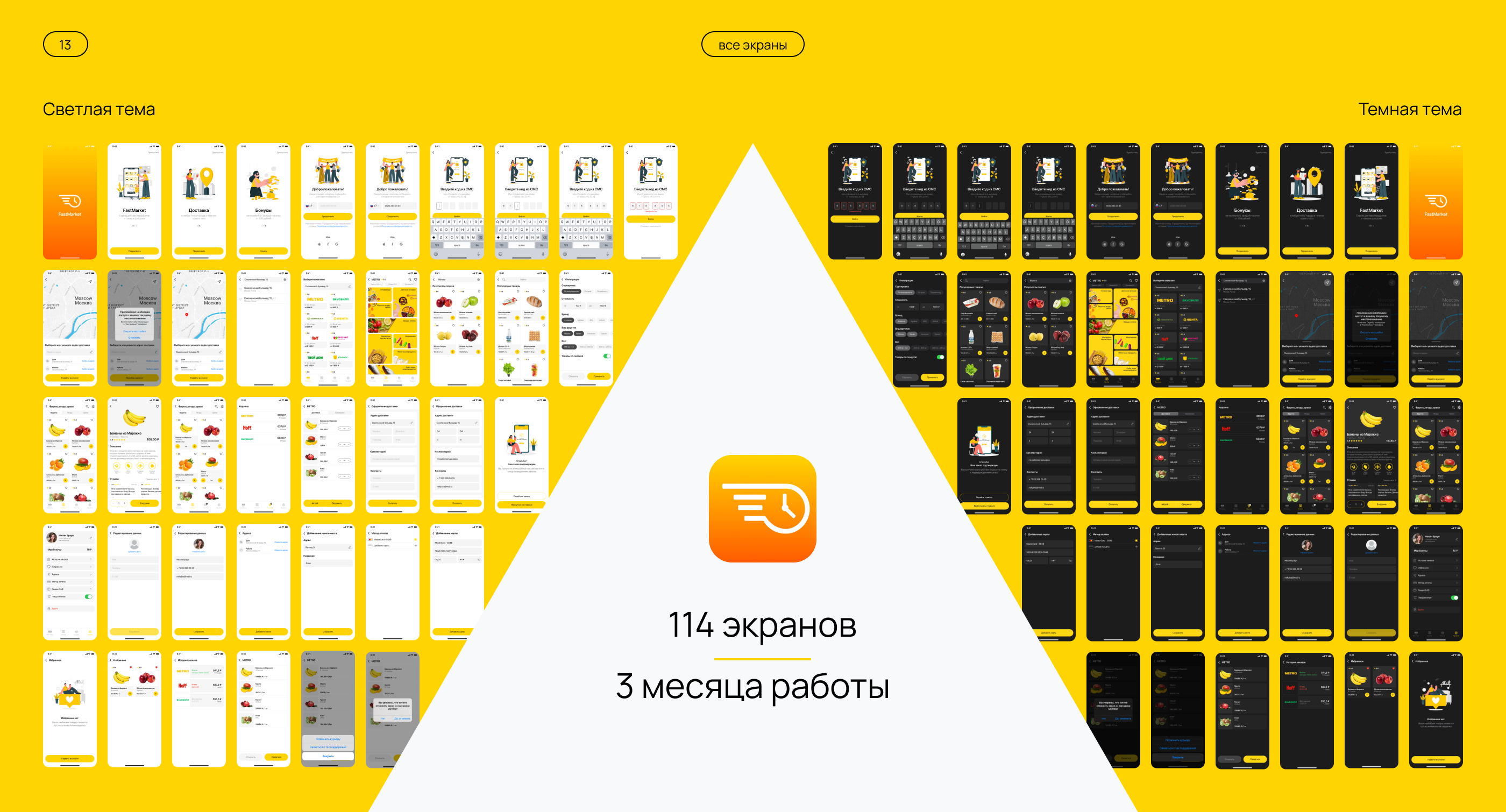 Delivery Service | FastMarket (UX/UI) — Изображение №18 — Интерфейсы на Dprofile