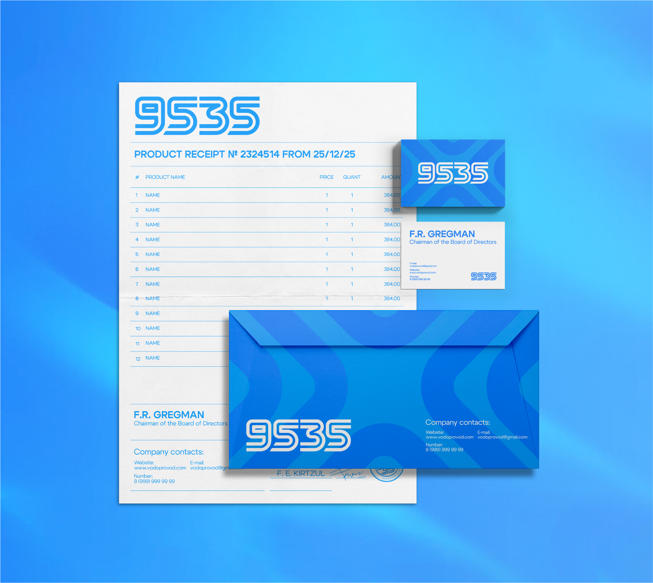 "9535" FESTIVE IDENTITY — Изображение №23 — Брендинг на Dprofile