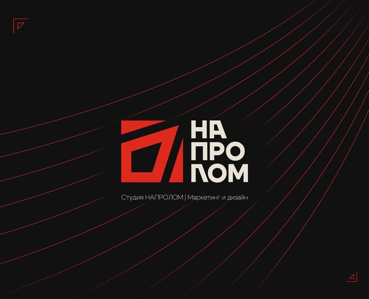 Studio "NAPROLOM" / Студия "НАПРОЛОМ" — Брендинг на Dprofile