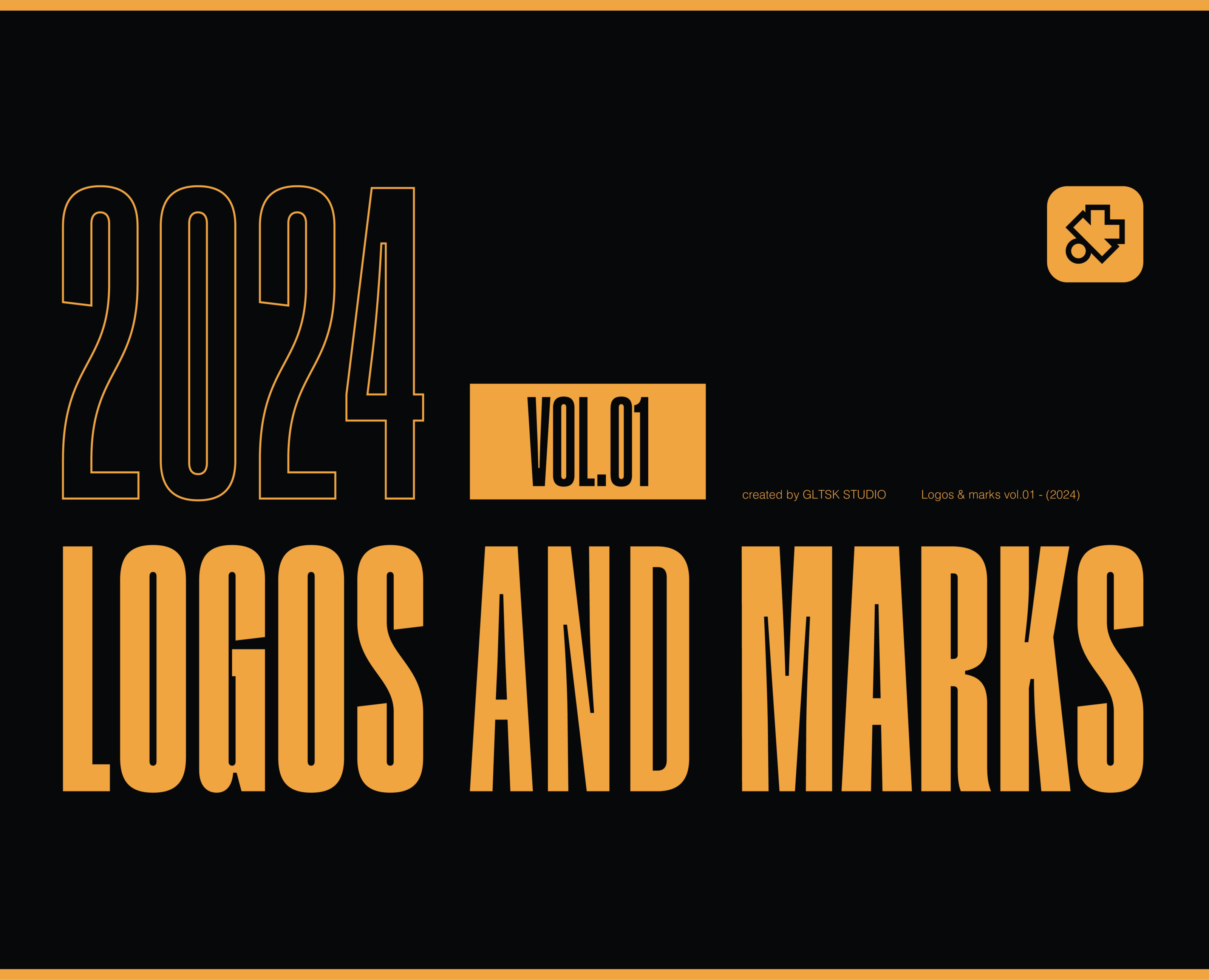 LOGO COLLECTION №1 | 2024 | GLTSK STUDIO — Брендинг на Dprofile