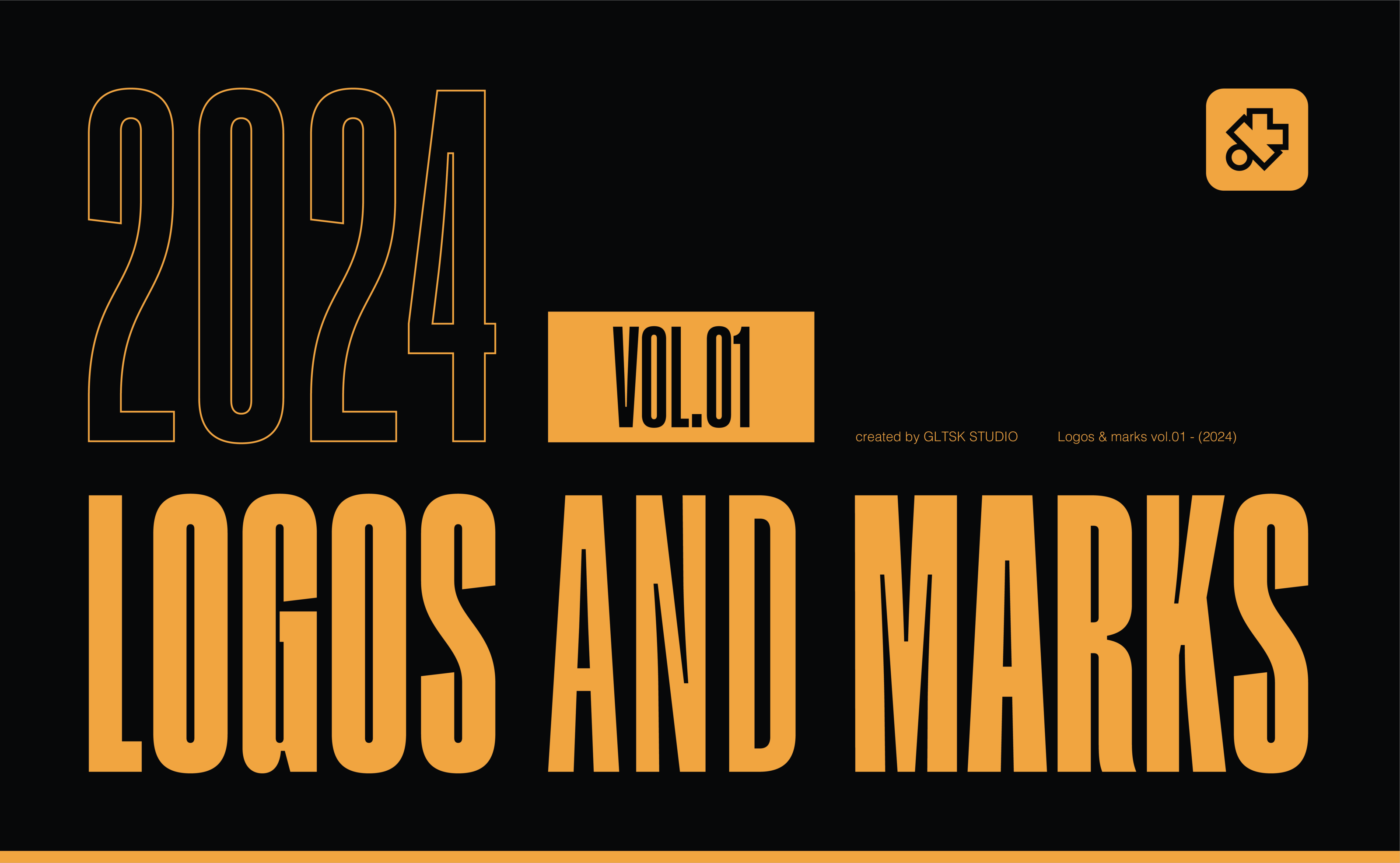 LOGO COLLECTION №1 | 2024 | GLTSK STUDIO — Изображение №1 — Брендинг на Dprofile