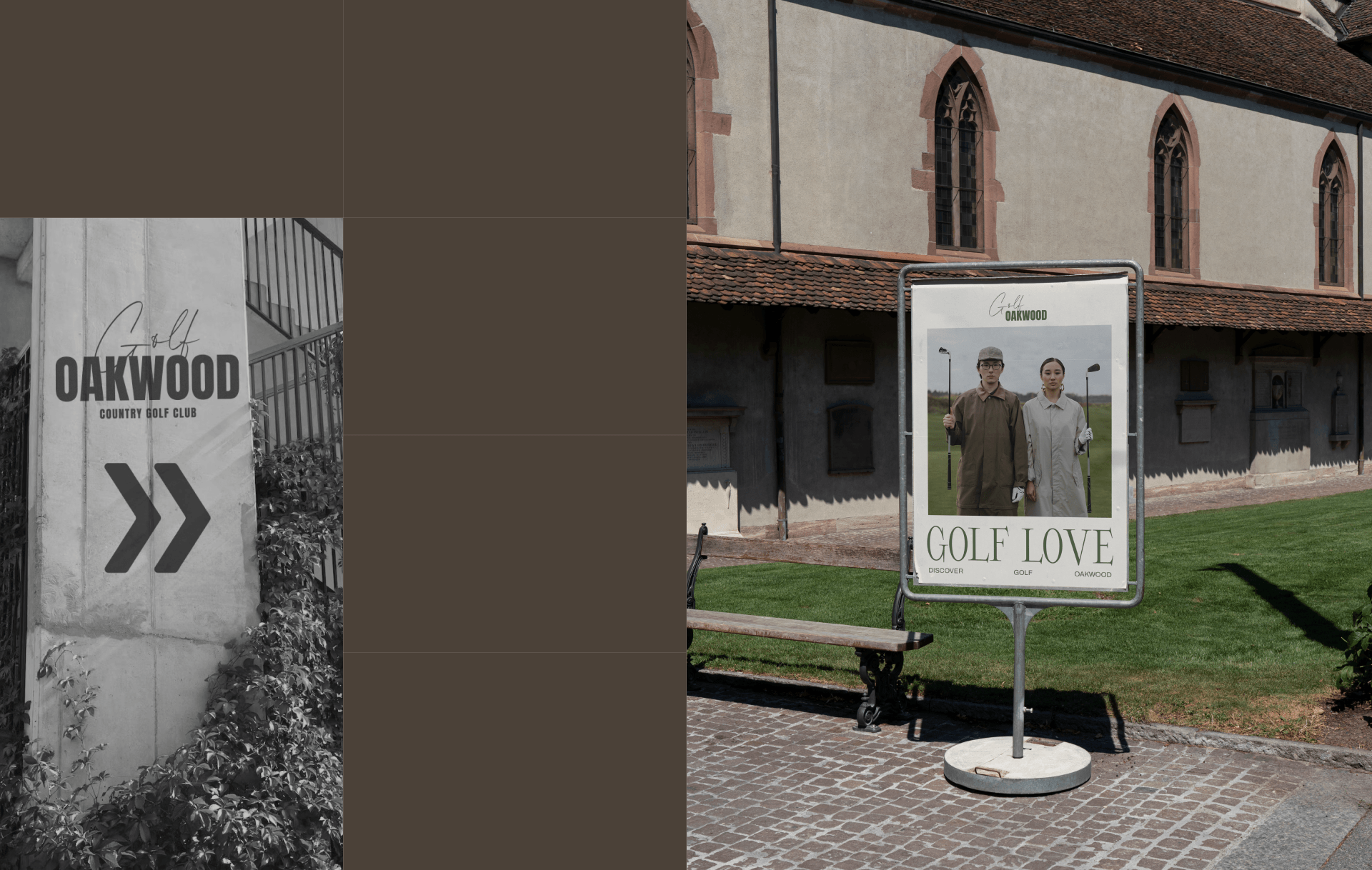 OAKWOOD branding golf-club — Изображение №16 — Брендинг, Графика на Dprofile