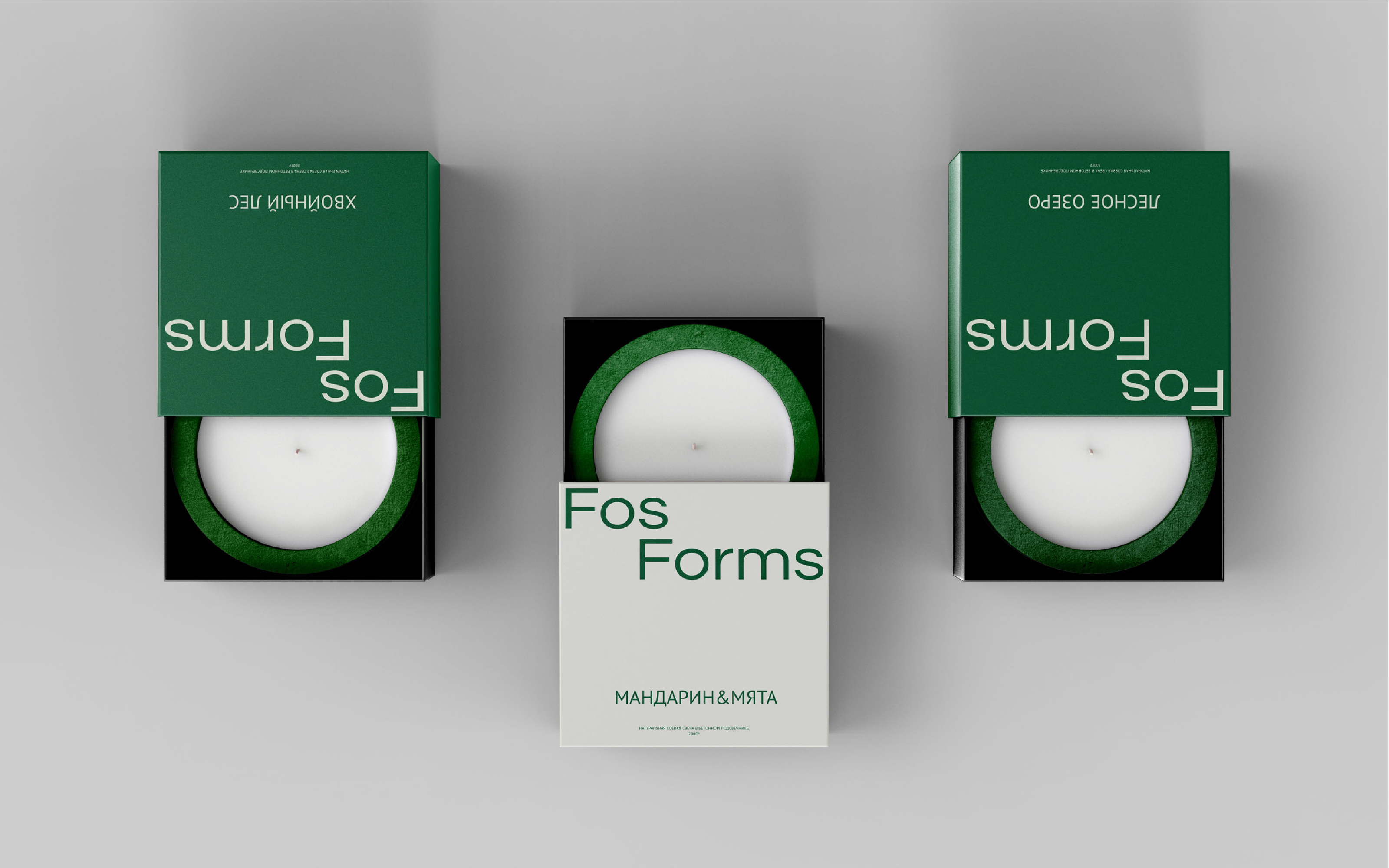 Фирменный стиль и логотип для свечей FosForms — Изображение №8 — Брендинг на Dprofile