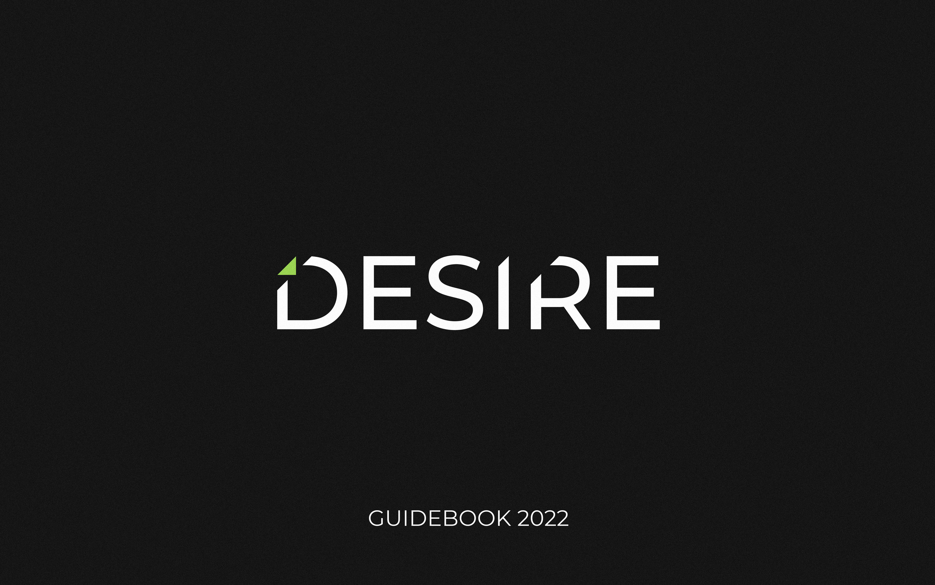 Гайдбук по фирменному стилю Desire — Изображение №2 — Брендинг на Dprofile