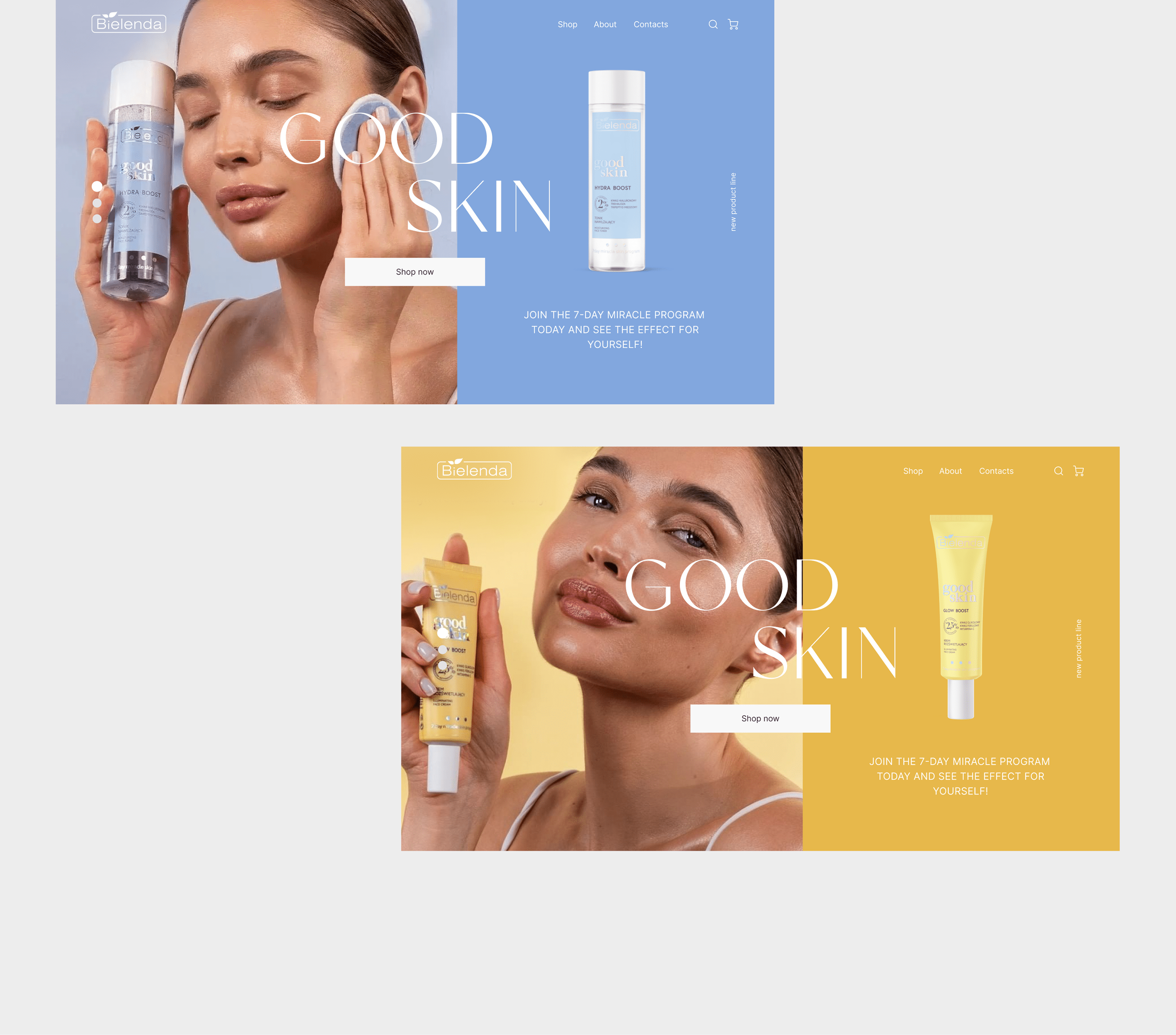 Bielenda - e-commerce website — Изображение №7 — Интерфейсы, Графика, Анимация на Dprofile