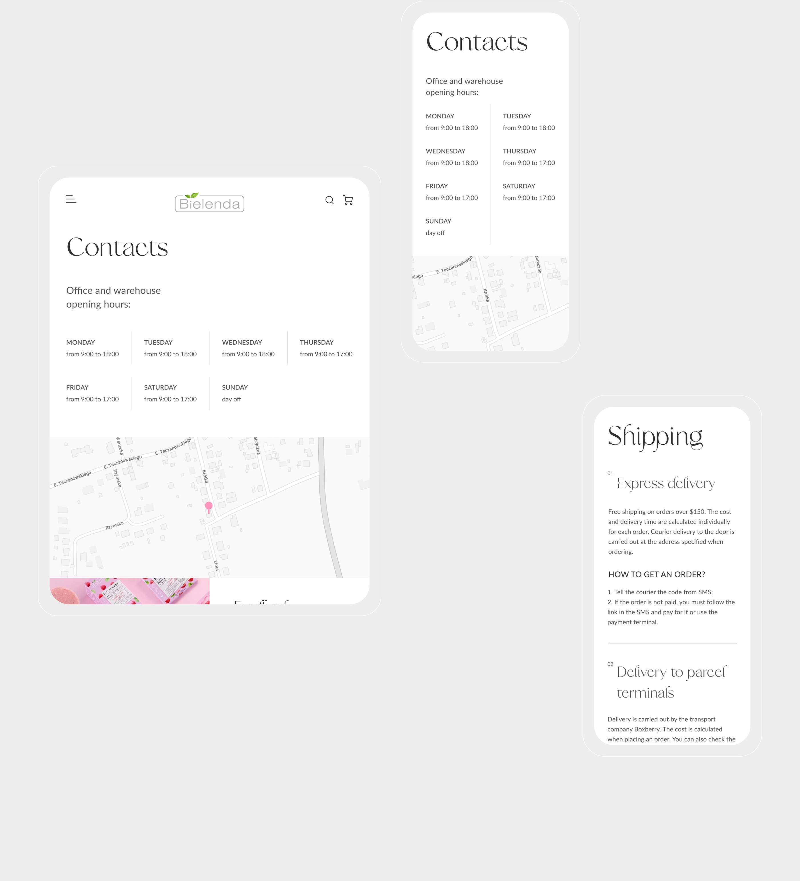 Bielenda - e-commerce website — Изображение №17 — Интерфейсы, Графика, Анимация на Dprofile